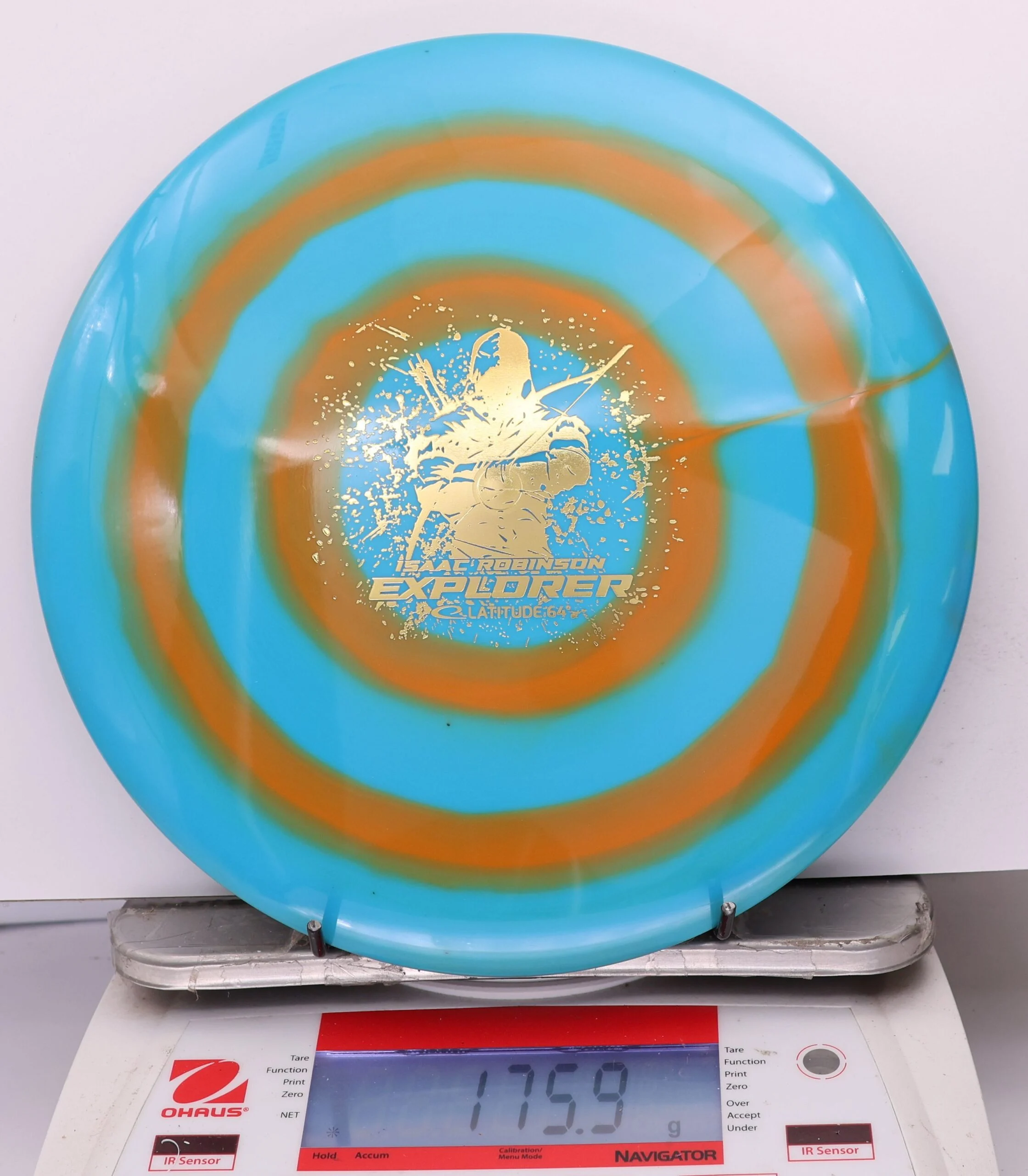 1014591 Gold Bullseye Explorer, Isaac Robinson 2025 Team Series - #243 TealOrange, 176