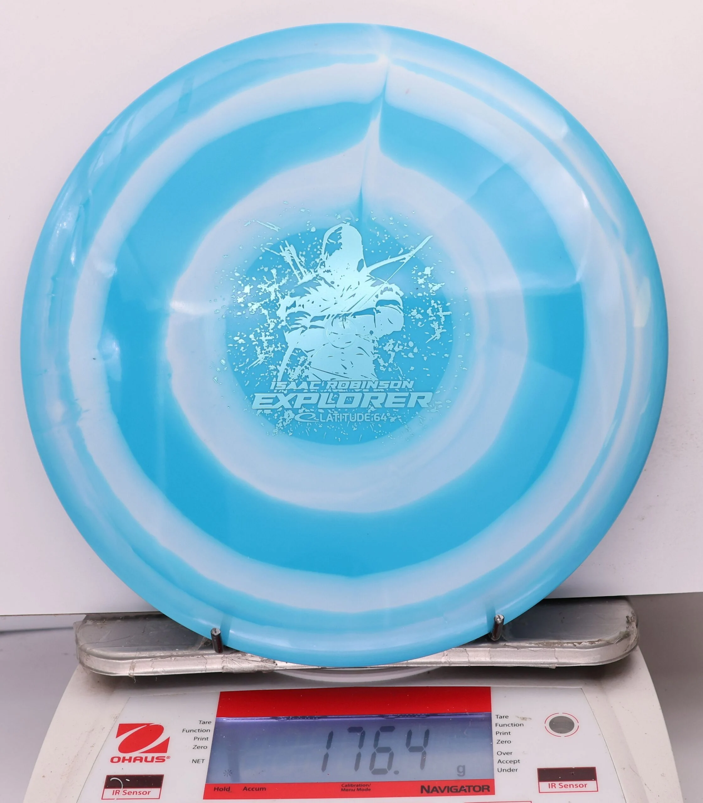 1014592 Gold Bullseye Explorer, Isaac Robinson 2025 Team Series - #244 LtBlueWhite, 176