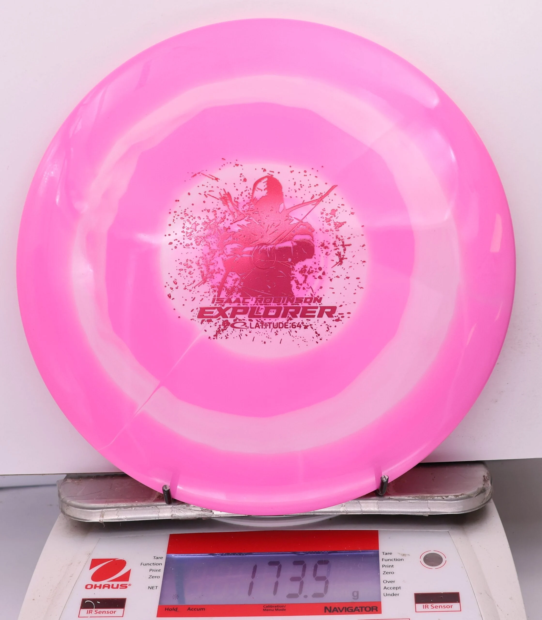 1014602 Gold Bullseye Explorer, Isaac Robinson 2025 Team Series - #246 PinkWhite, 174