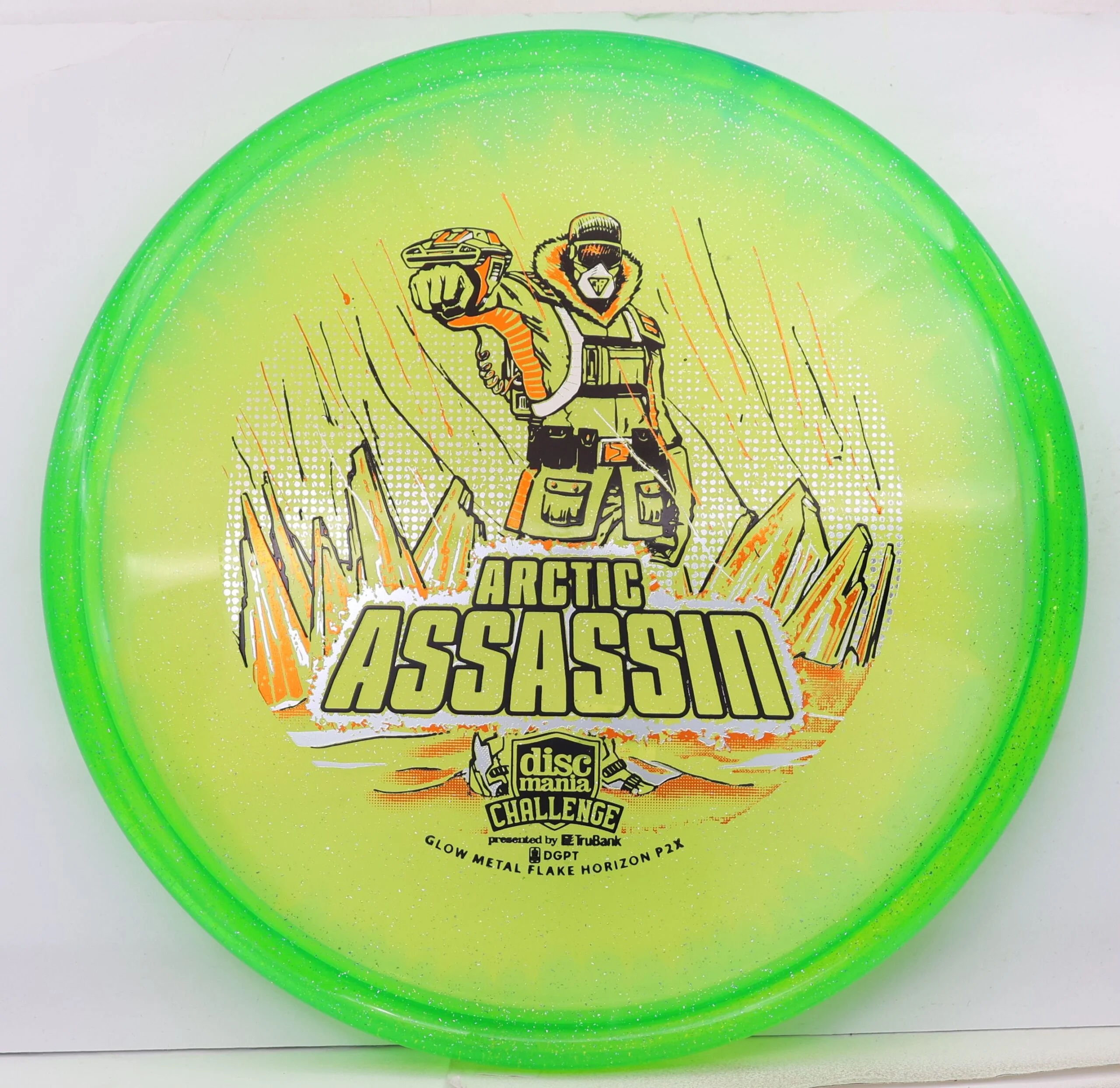 Metal Flake Horizon C-Line P2x, Arctic Assassin - Discmania Challenge - Image 3