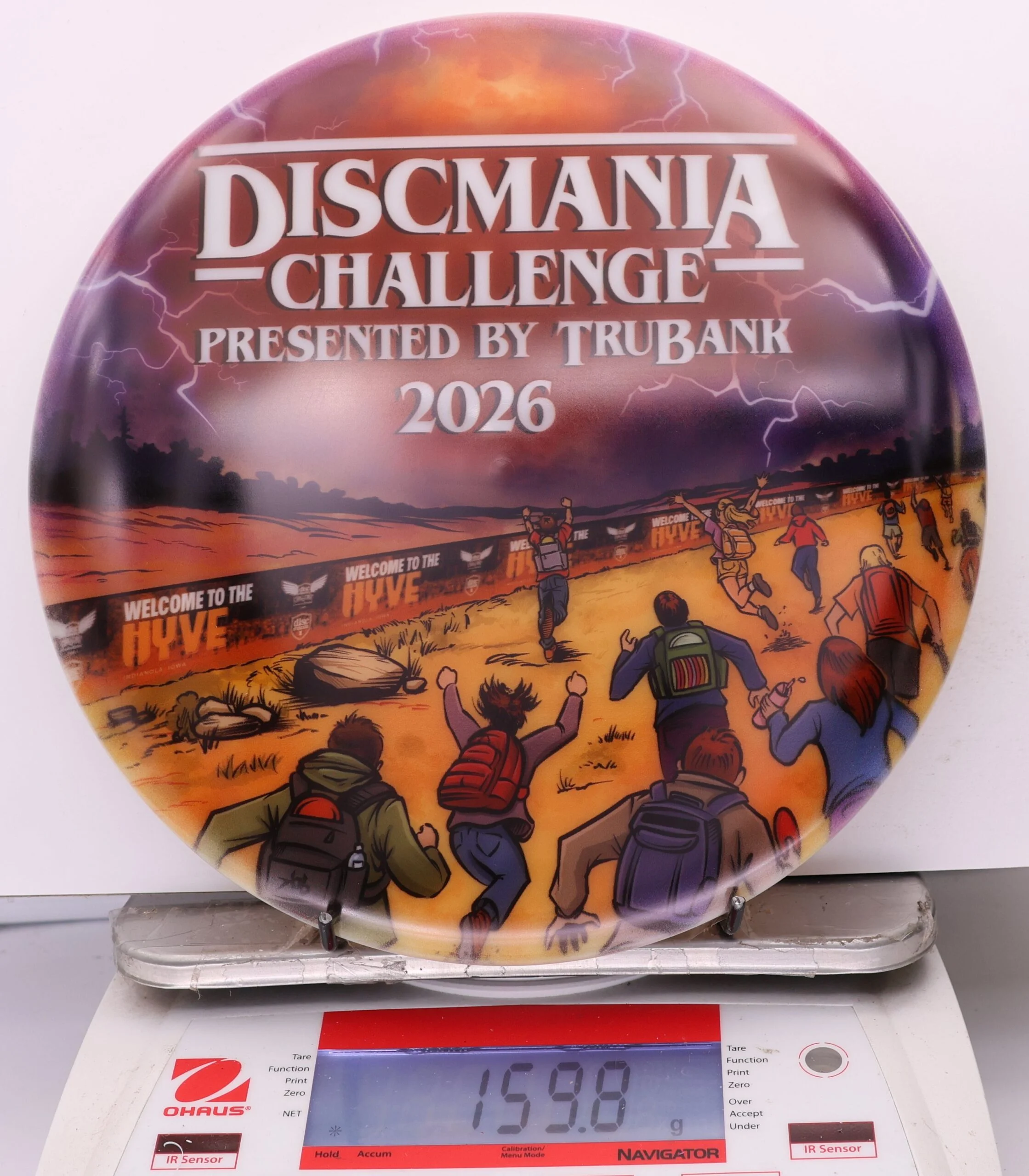 1015201 Neo Lumen Spore, Discmania Challenge Fundraiser - #04 OrangePurple, 160