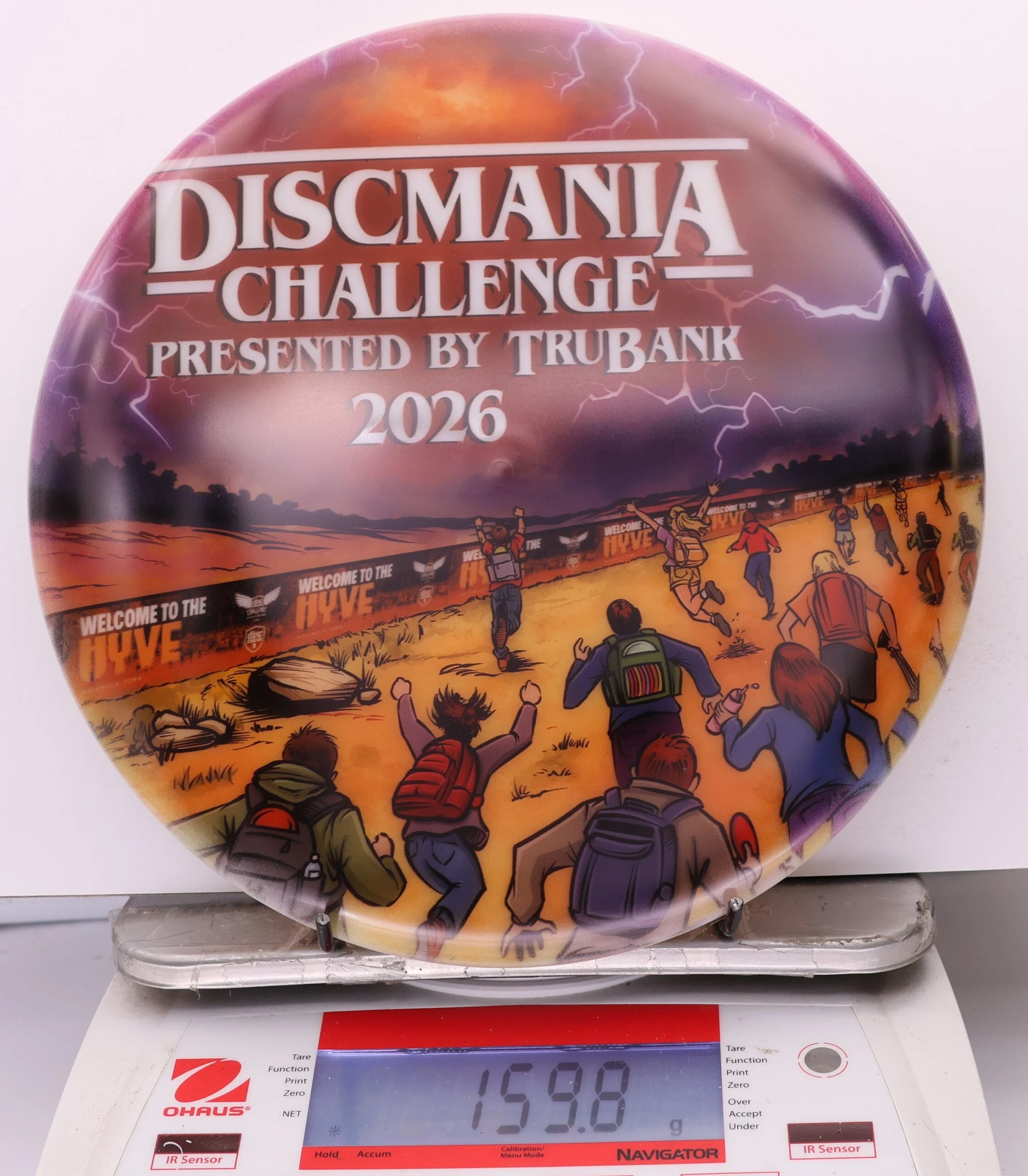 1015215 Neo Lumen Spore, Discmania Challenge Fundraiser - #06 OrangePurple, 160