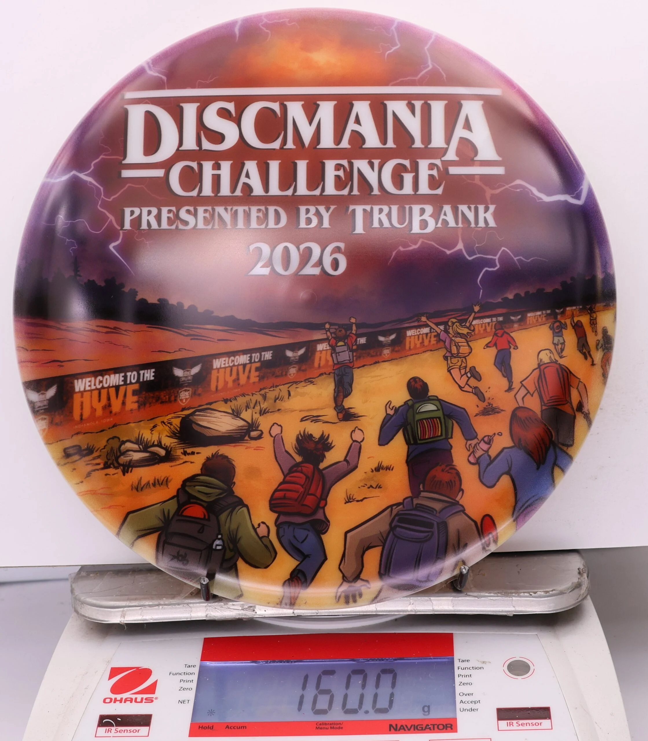 1015218 Neo Lumen Spore, Discmania Challenge Fundraiser - #09 OrangePurple, 160