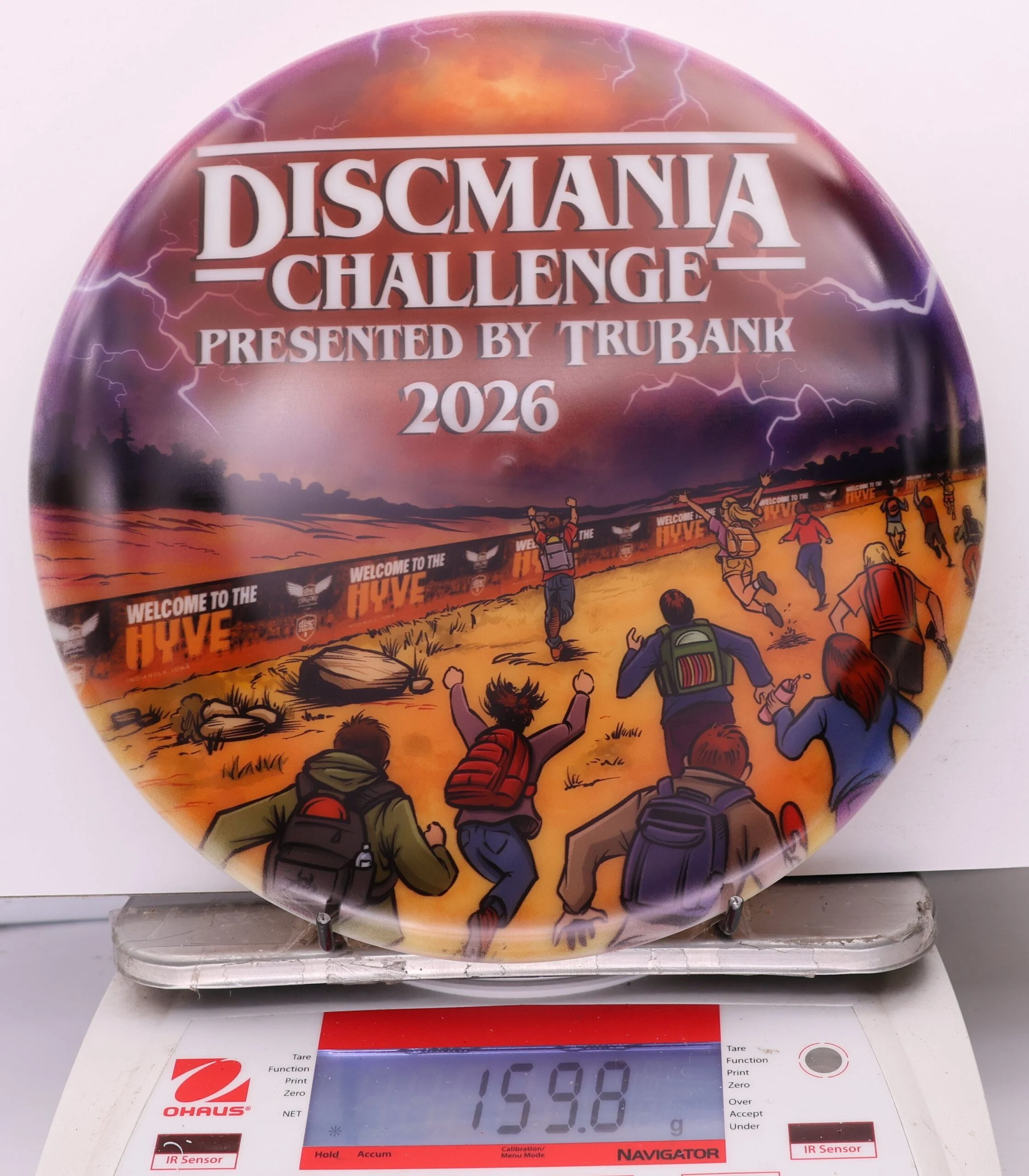 1015238 Neo Lumen Spore, Discmania Challenge Fundraiser - #10 OrangePurple, 160