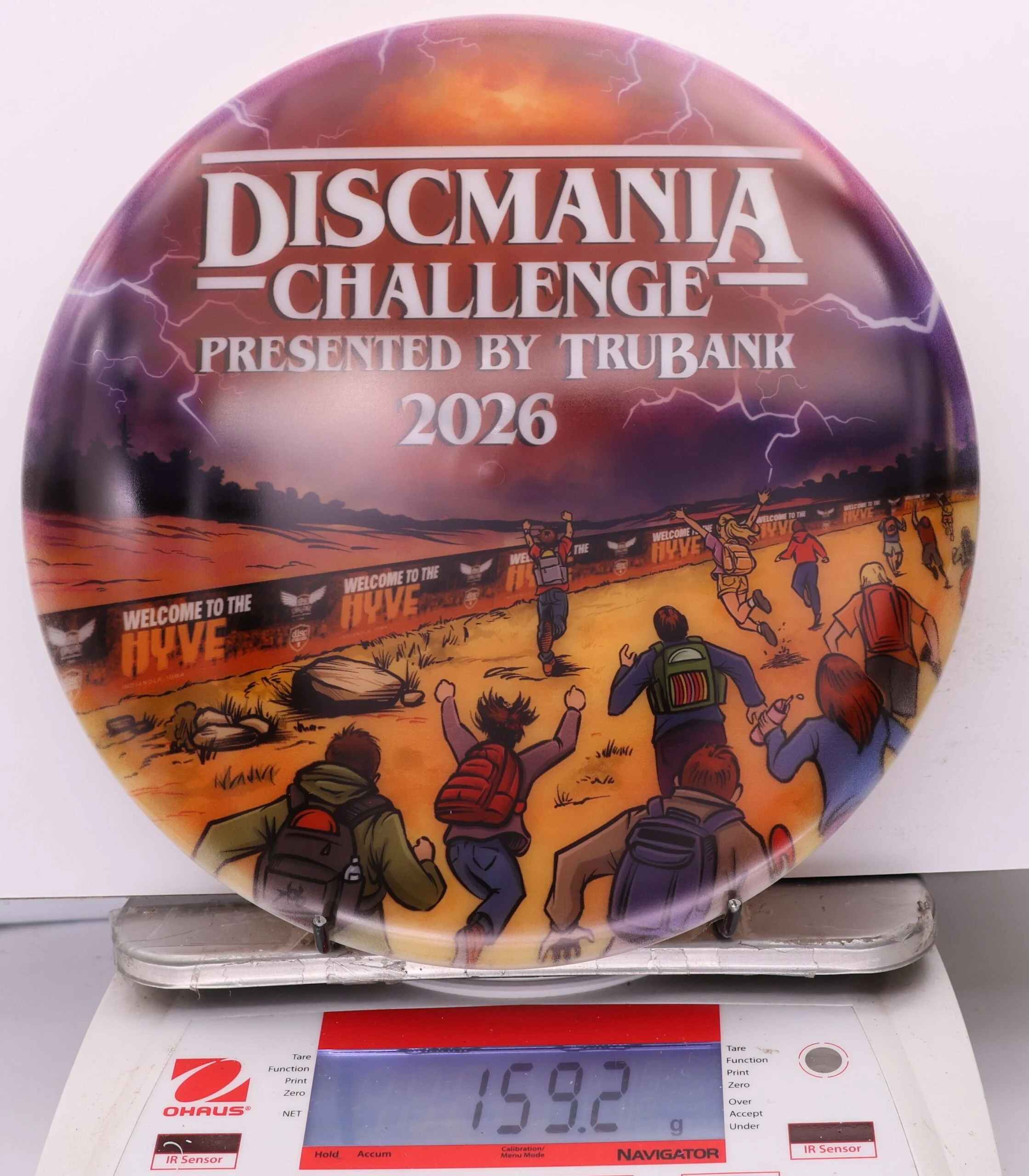 1015242 Neo Lumen Spore, Discmania Challenge Fundraiser - #14 OrangePurple, 159