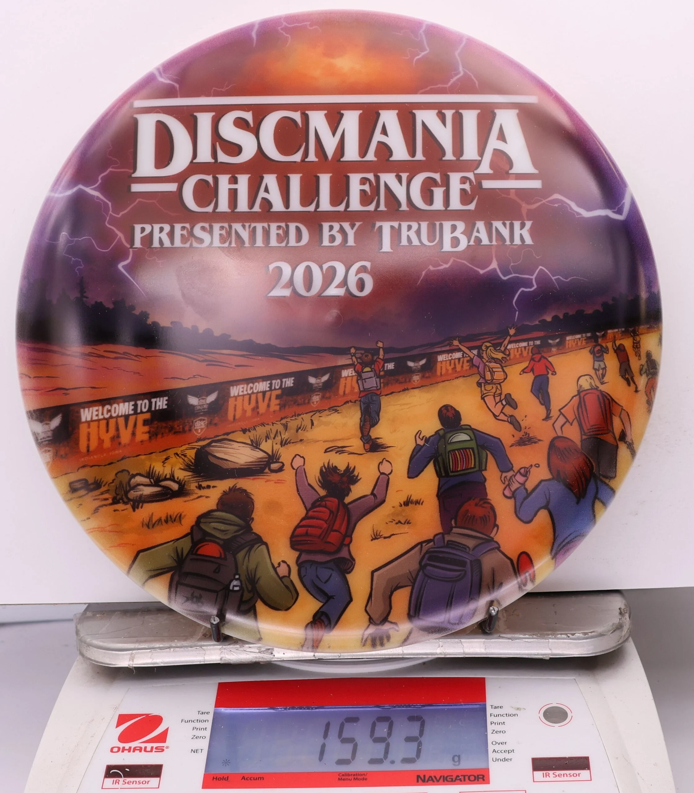 1015254 Neo Lumen Spore, Discmania Challenge Fundraiser - #15 OrangePurple, 159