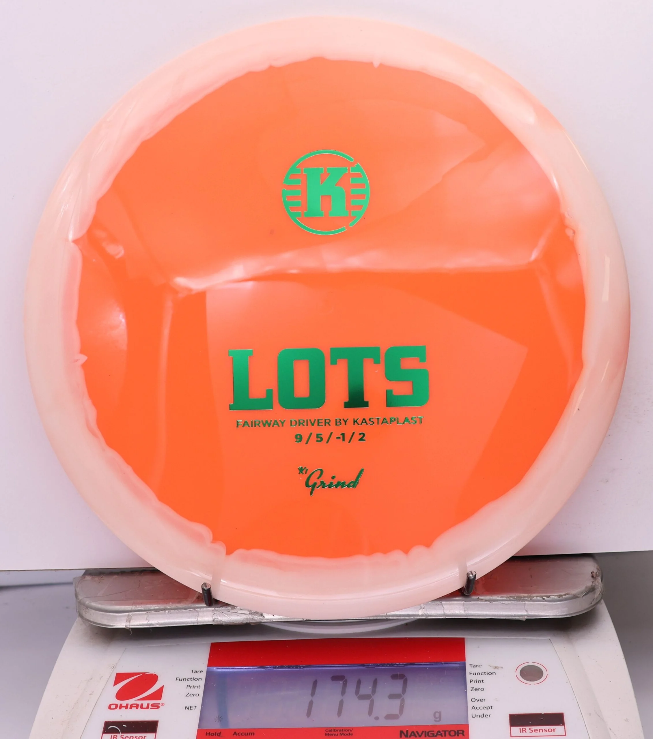 1015426 K1 Grind Lots - #242 White-Orange, 174