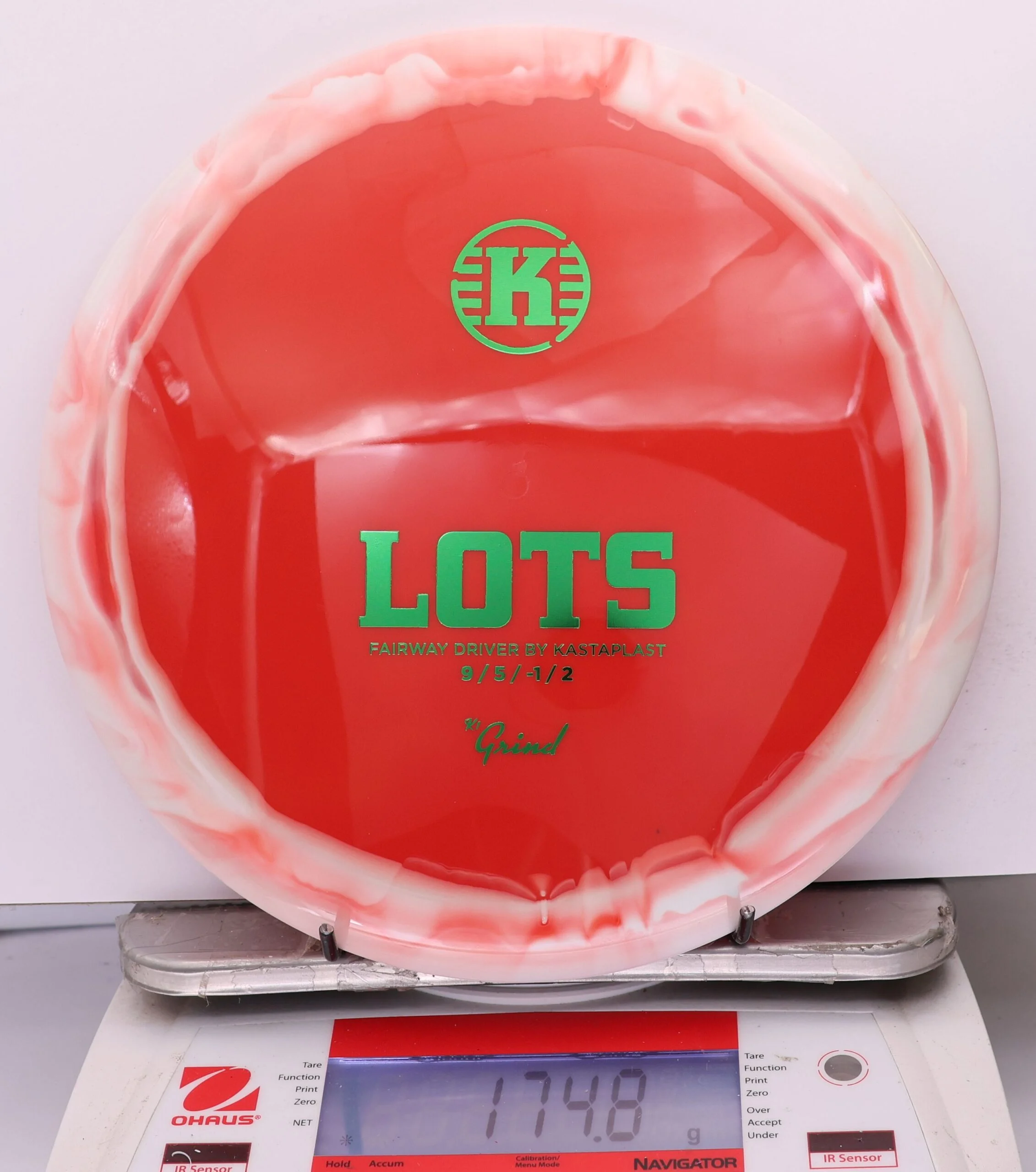 1015429 K1 Grind Lots - #245 White-Red, 175