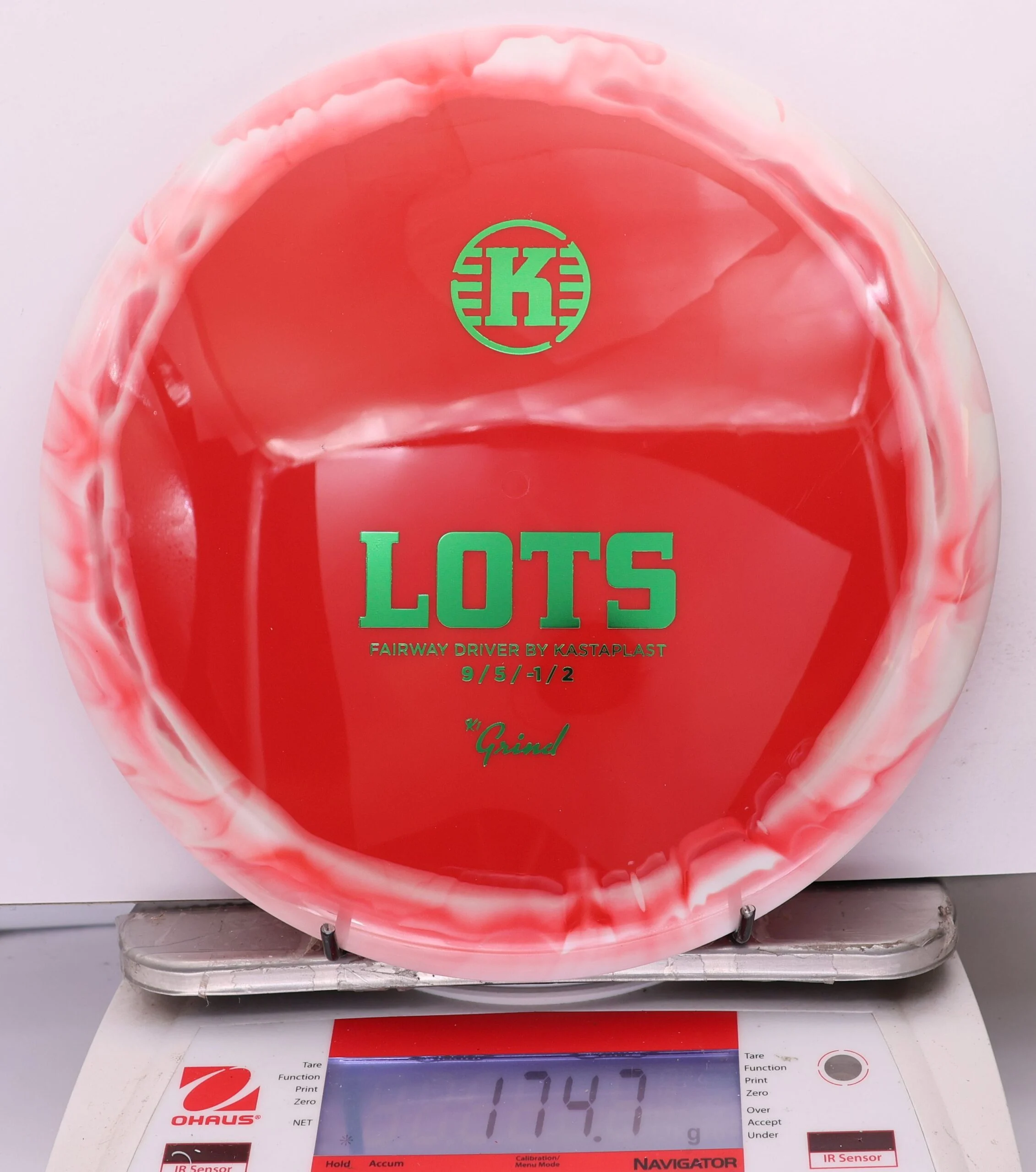 1015440 K1 Grind Lots - #246 White-Red, 175