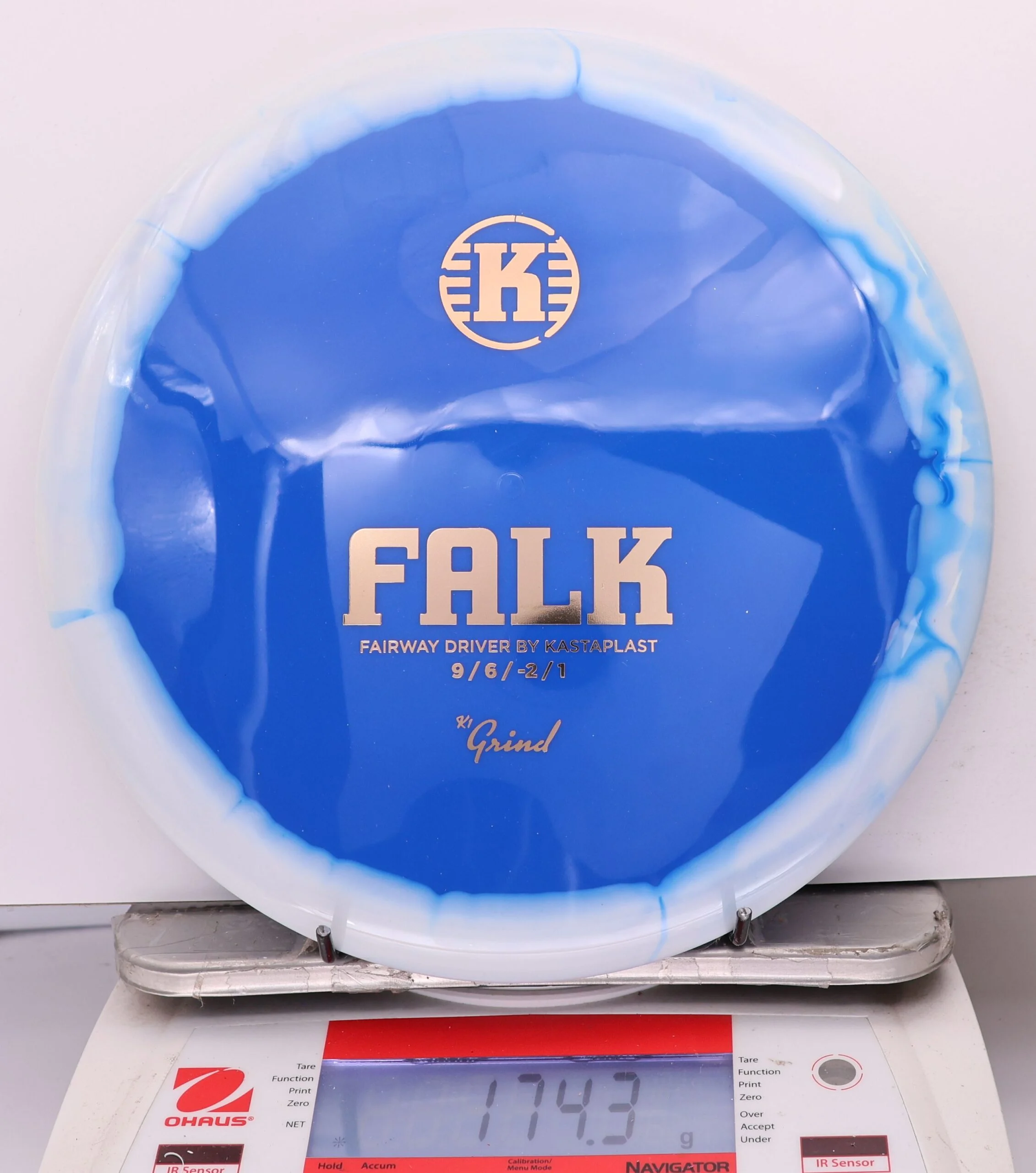 1015469 K1 Grind Falk - #236 White-Blue, 174