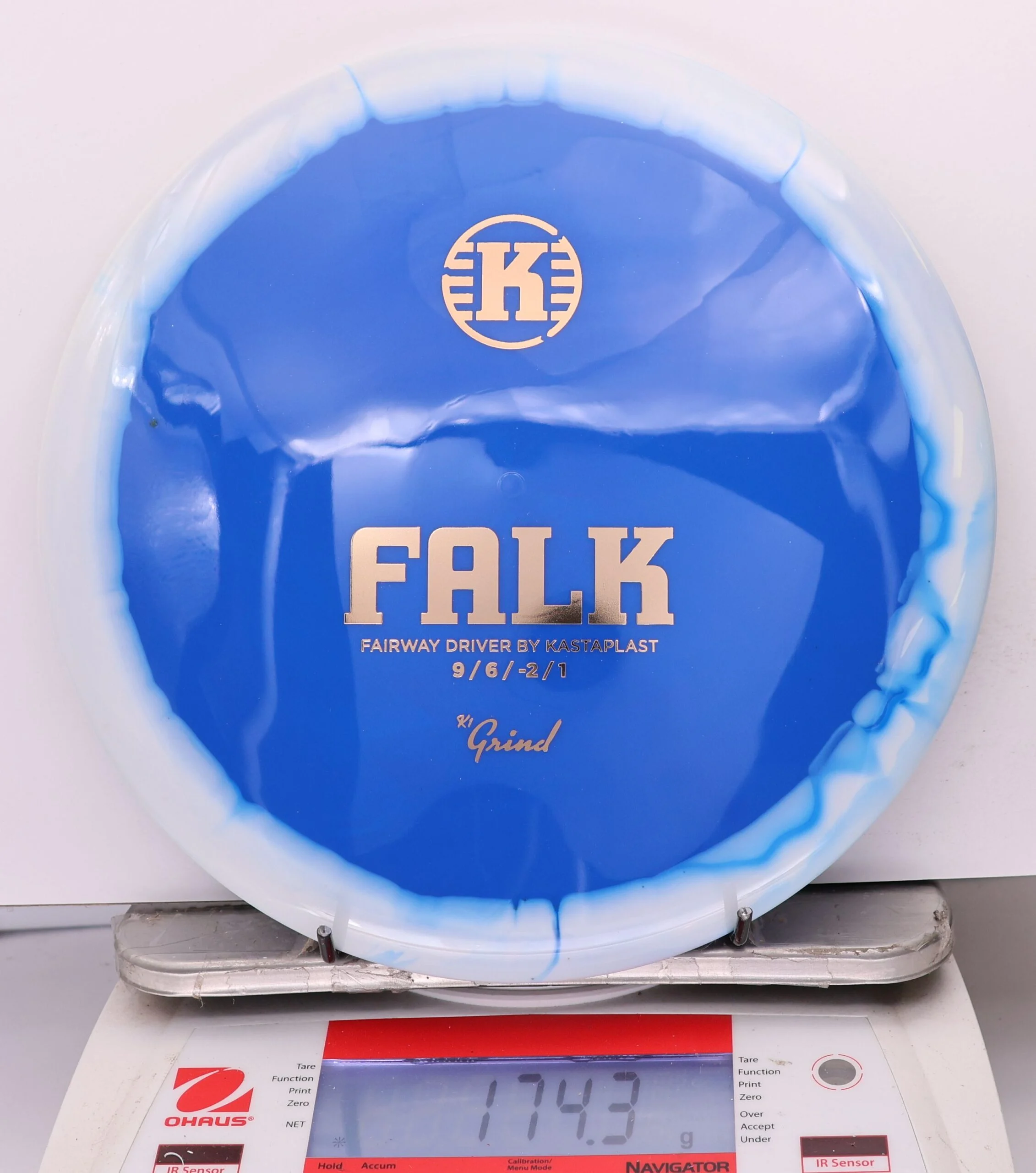 1015471 K1 Grind Falk - #238 White-Blue, 174