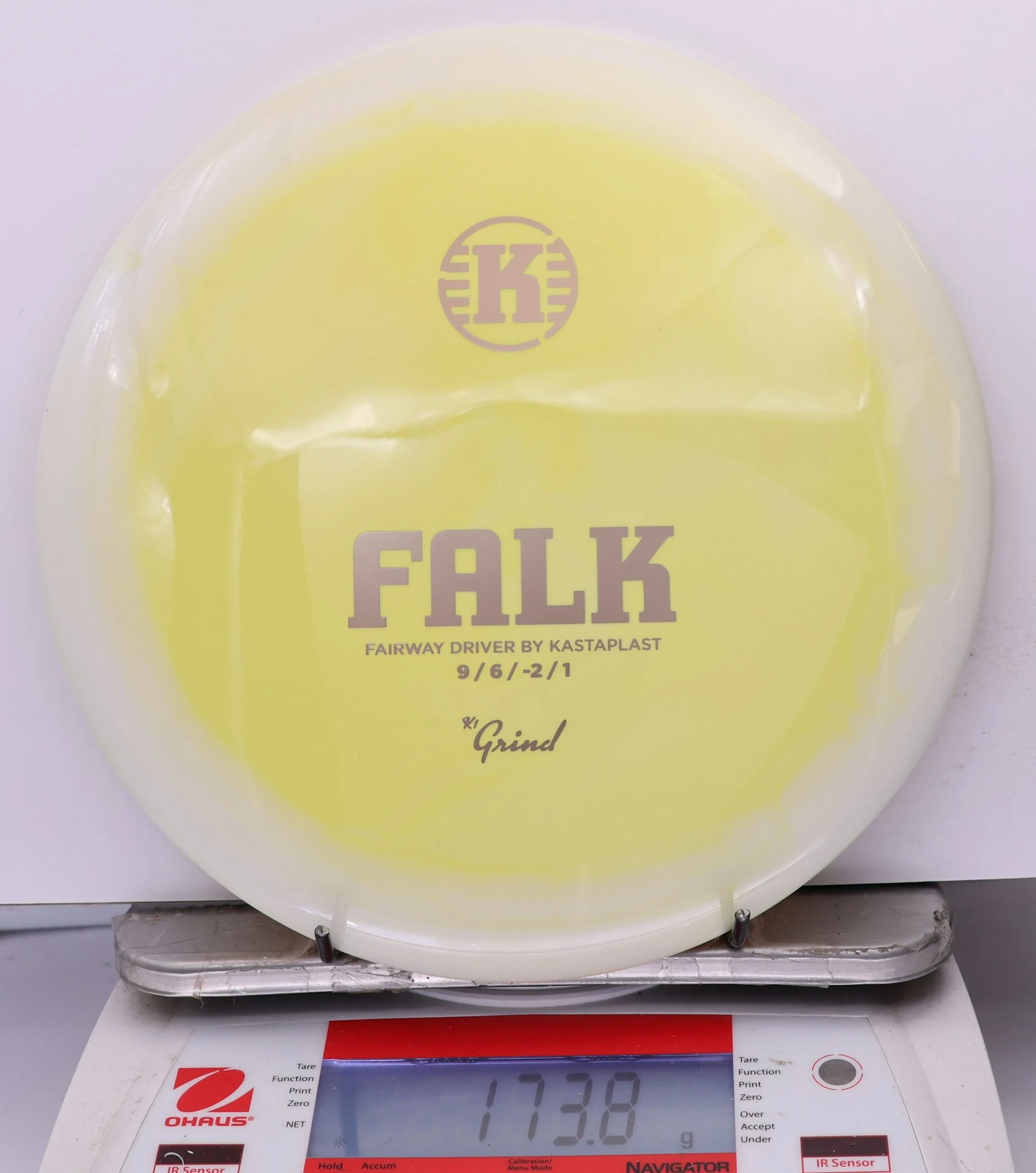 1015483 K1 Grind Falk - #241 White-Yellow, 174