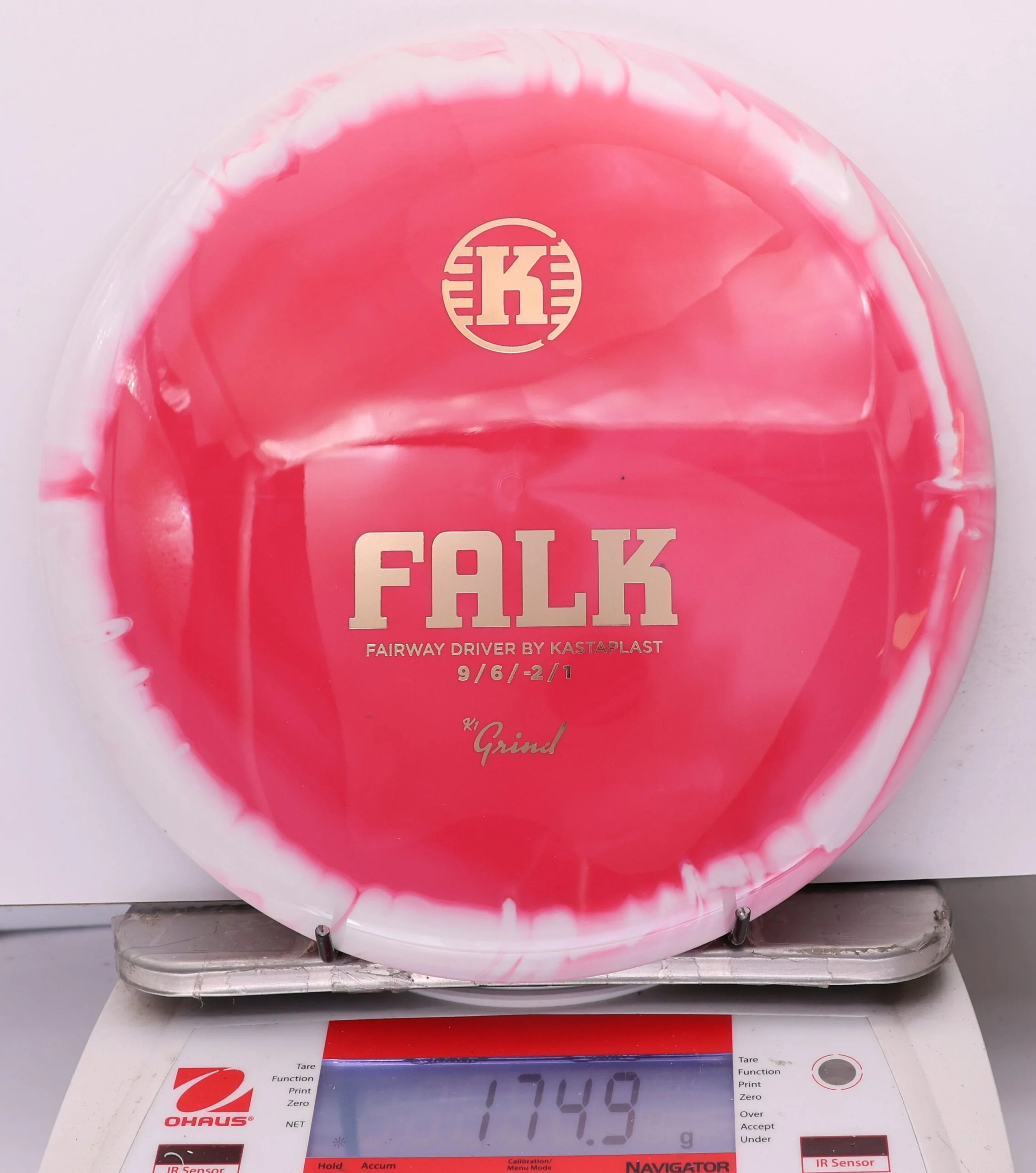 1015487 K1 Grind Falk - #245 White-SoftRed, 175