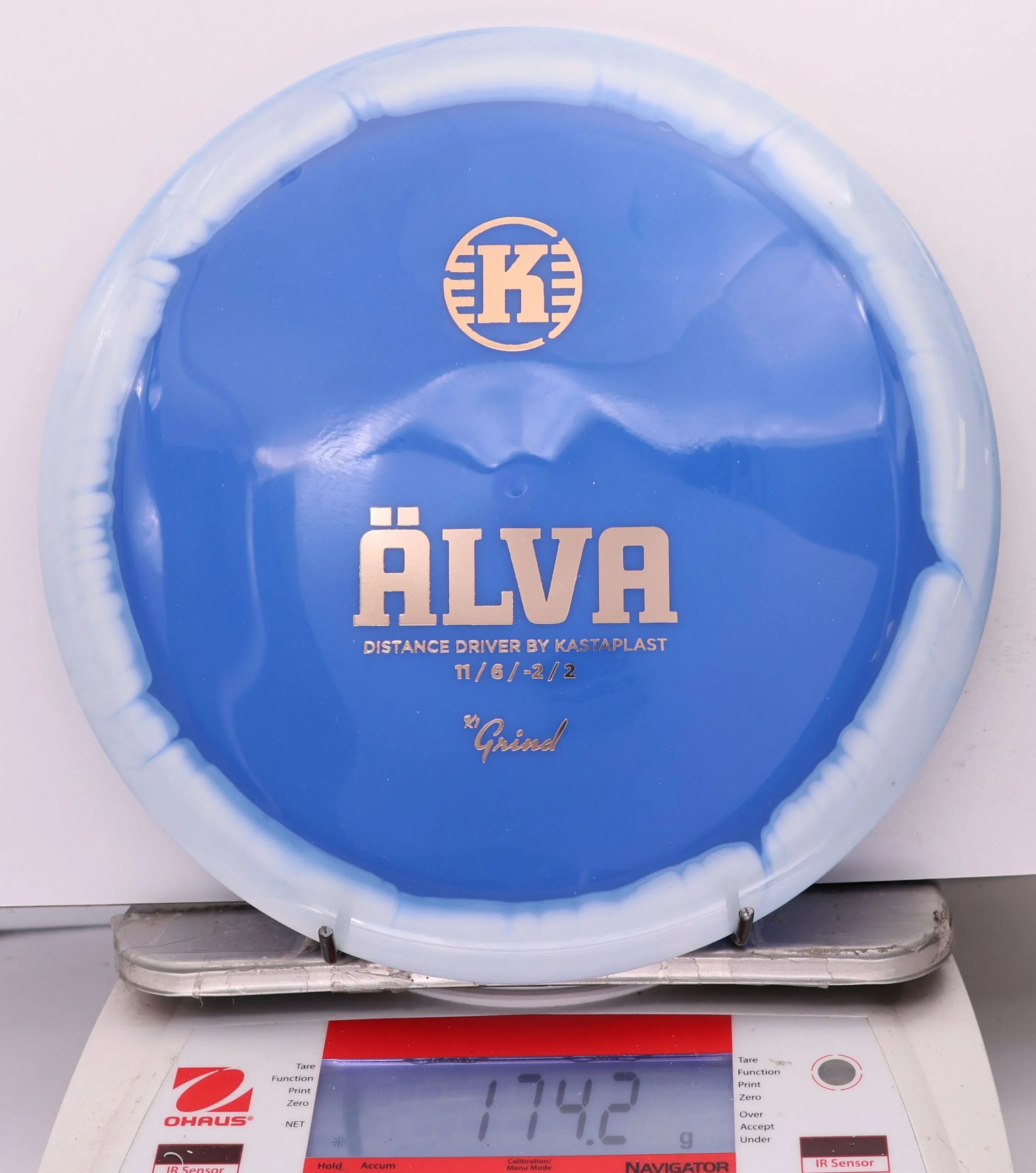 1015527 K1 Grind Alva - #236 White-Blue, 174