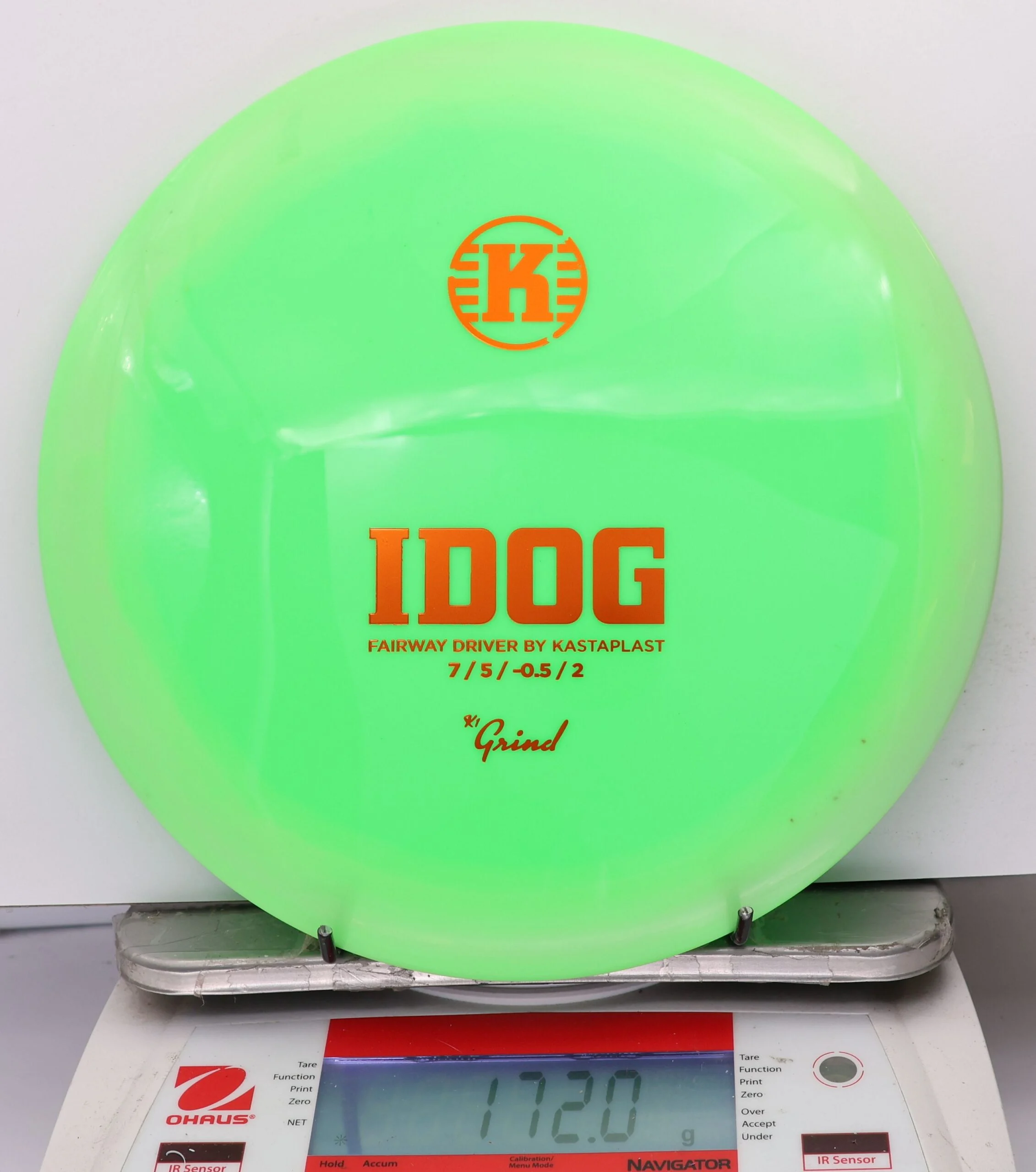1015762 K1 Grind Idog - #240 White-Green, 172