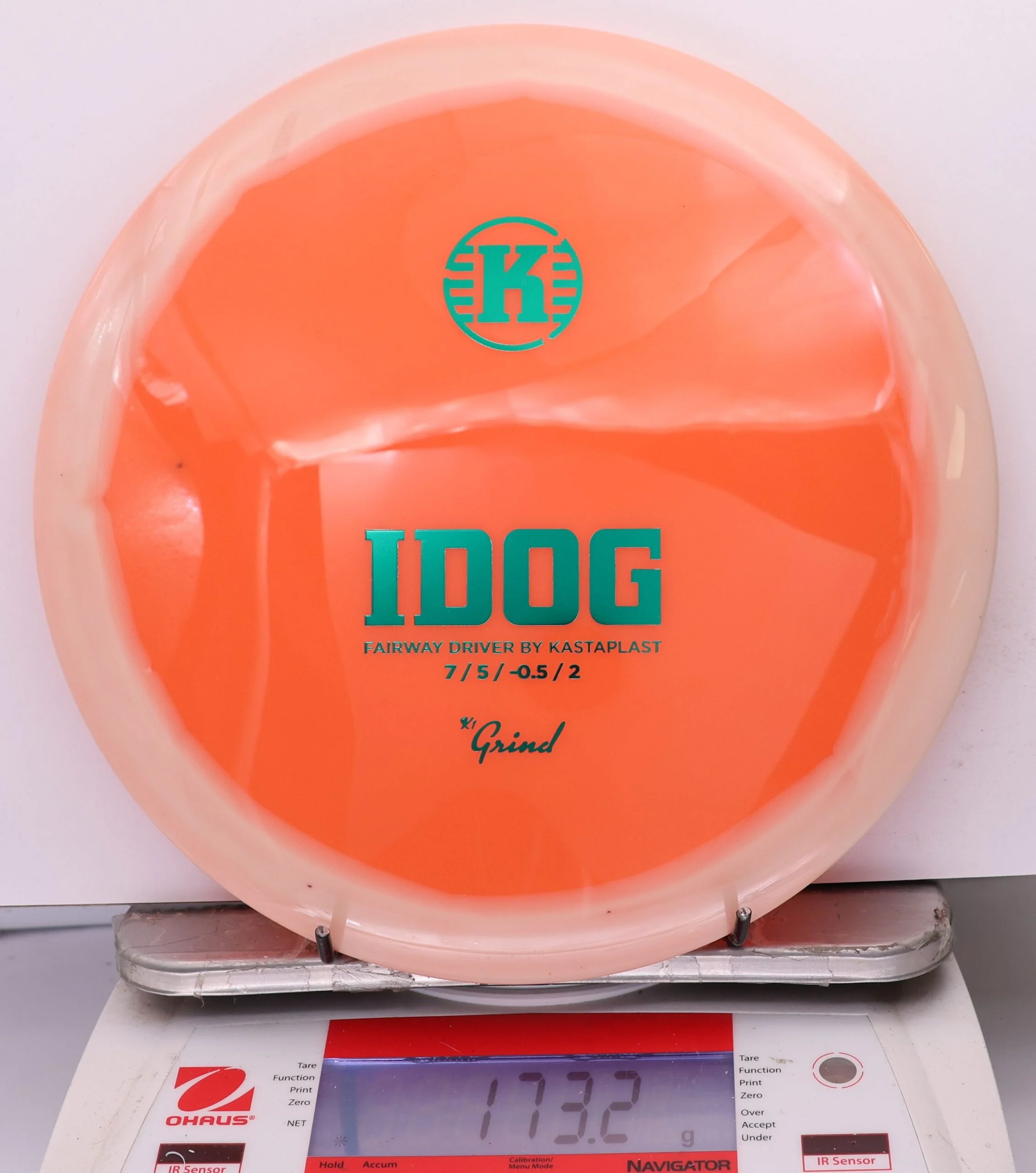 1015771 K1 Grind Idog - #242 White-Orange, 173