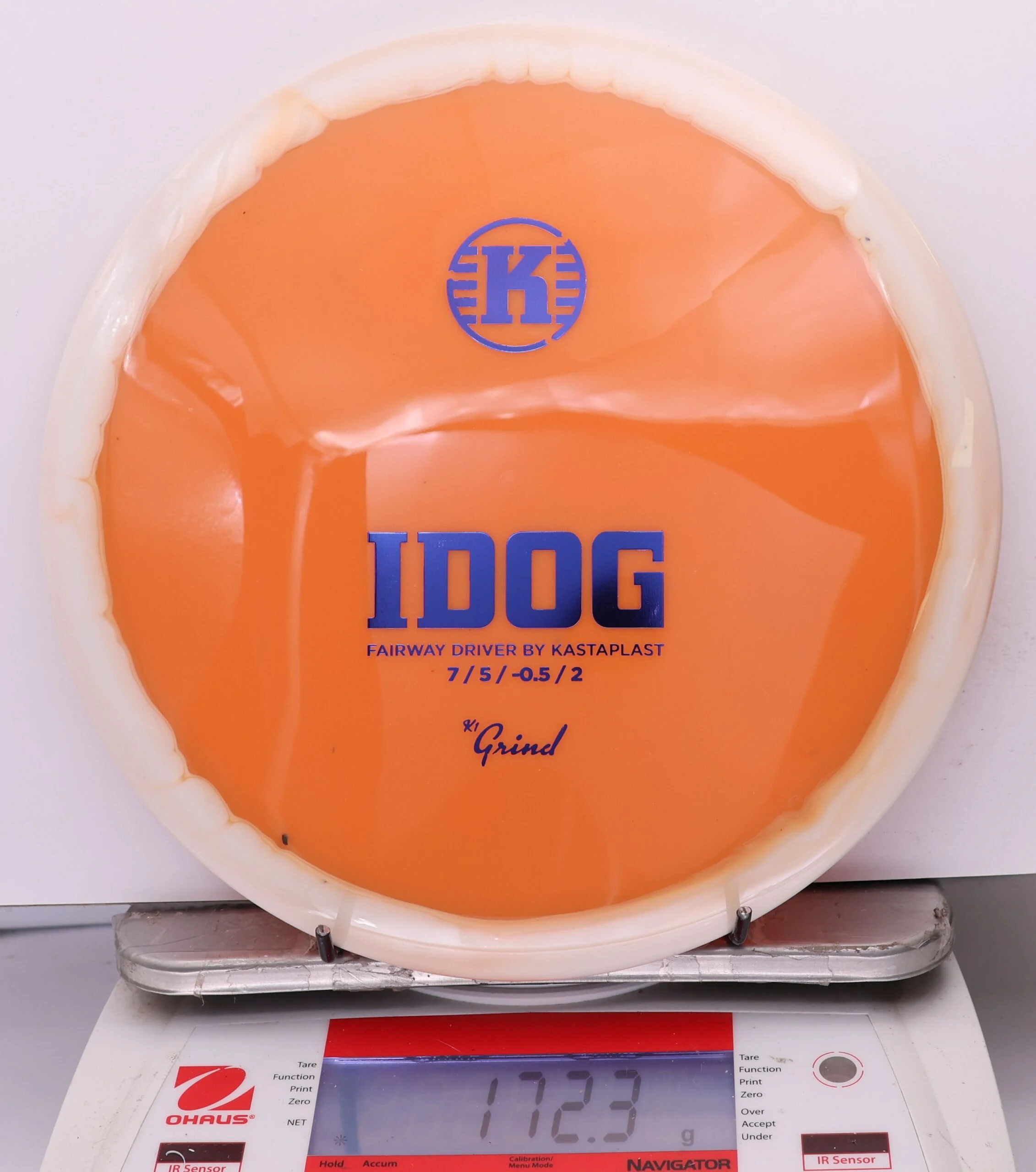 1015772 K1 Grind Idog - #243 White-Orange, 172