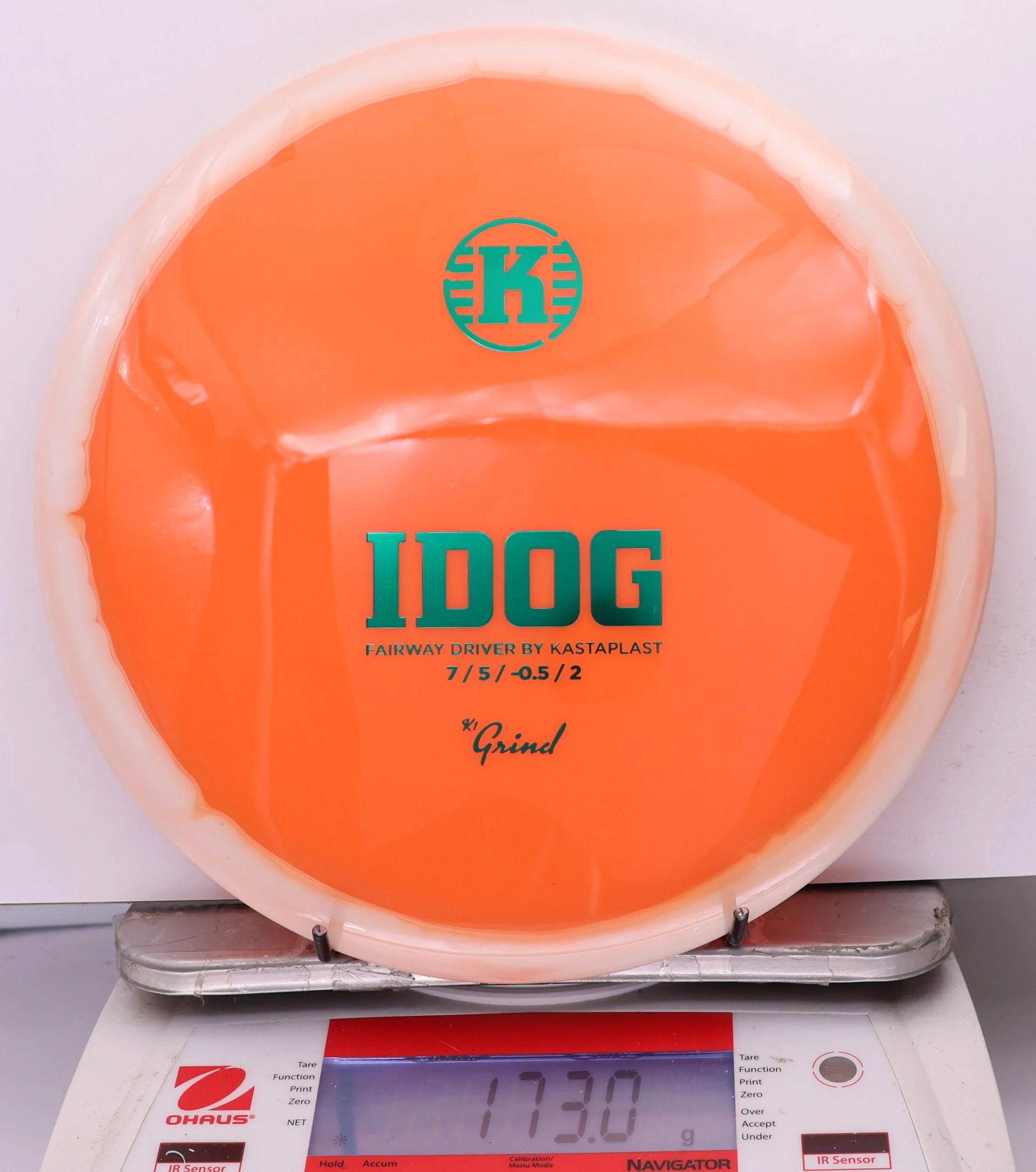 1015773 K1 Grind Idog - #244 White-Orange, 173