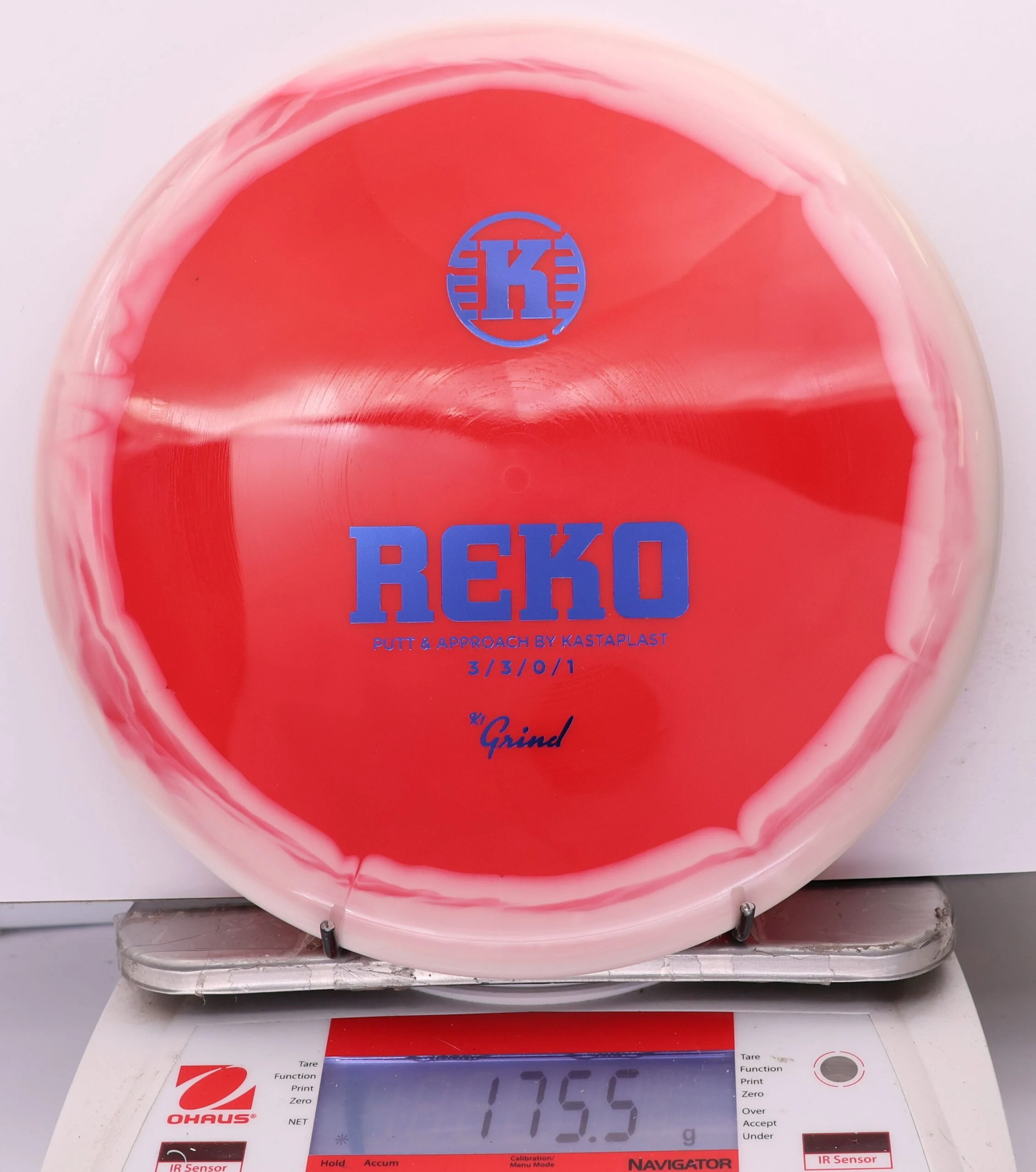 1015826 K1 Grind Reko - #239 White-Red, 176