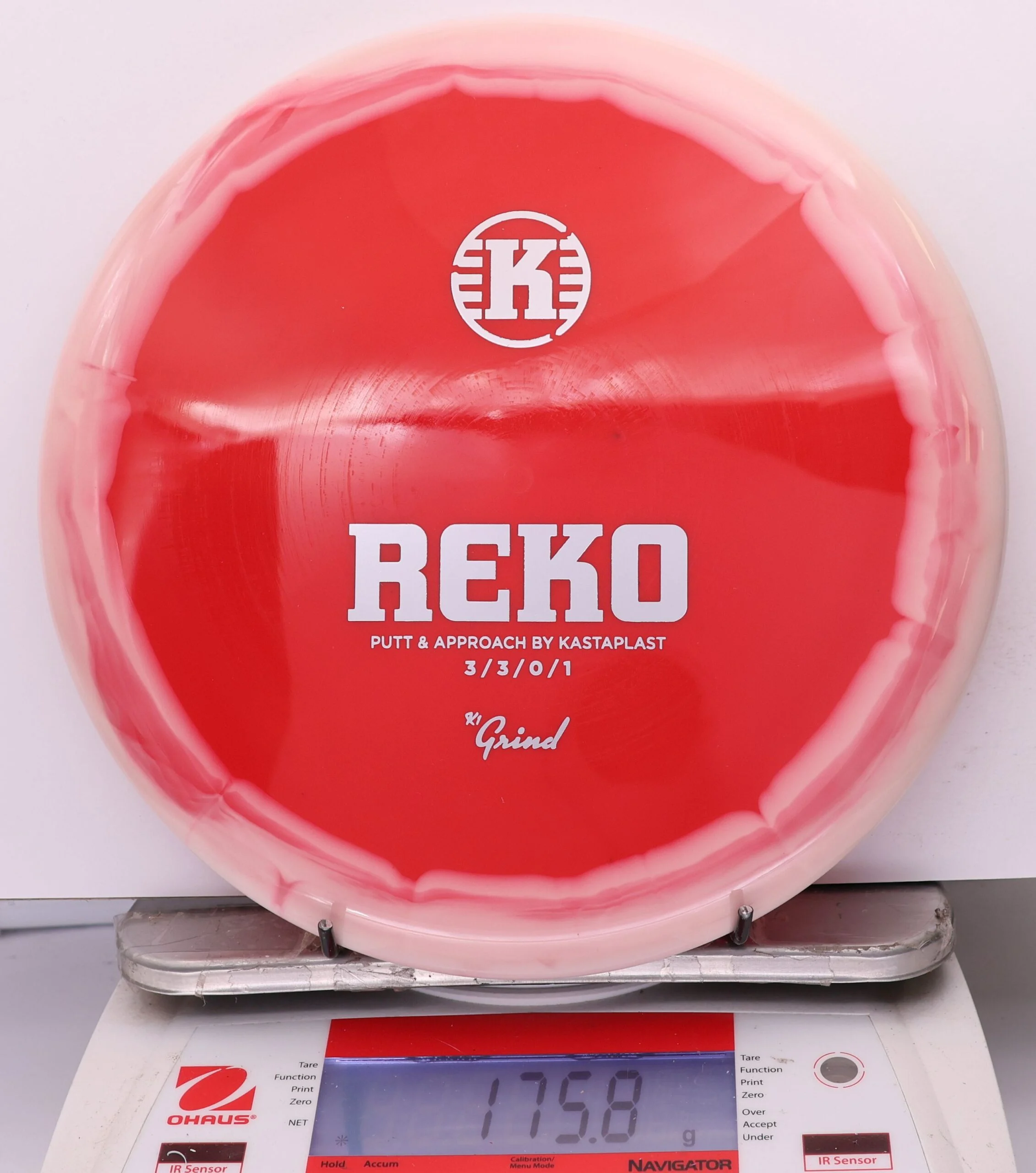 1015827 K1 Grind Reko - #240 White-Red, 176