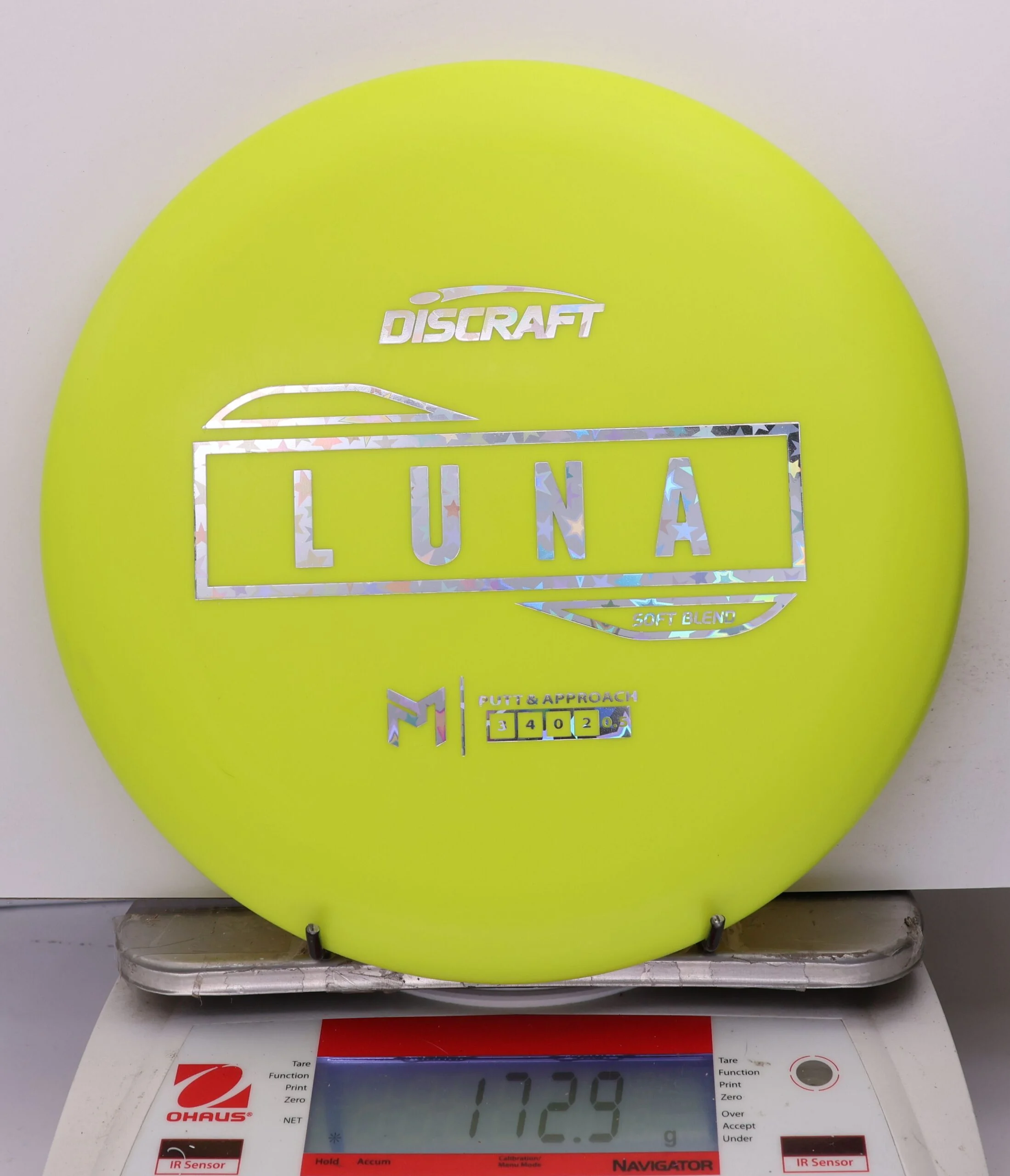 1016497 Putter Line Soft Luna, Paul McBeth - #258 Yellow, 173
