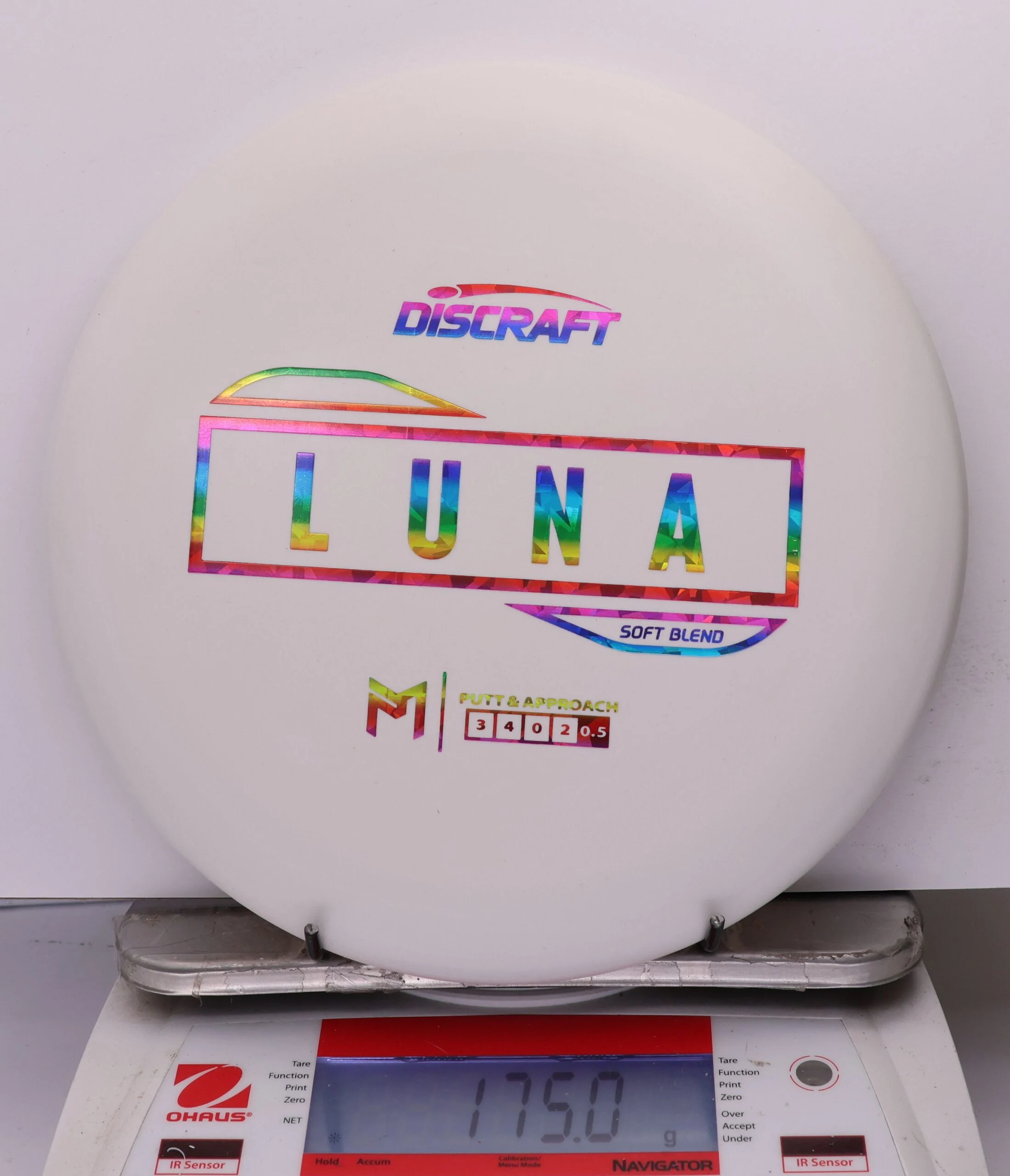 1016498 Putter Line Soft Luna, Paul McBeth - #259 White, 175