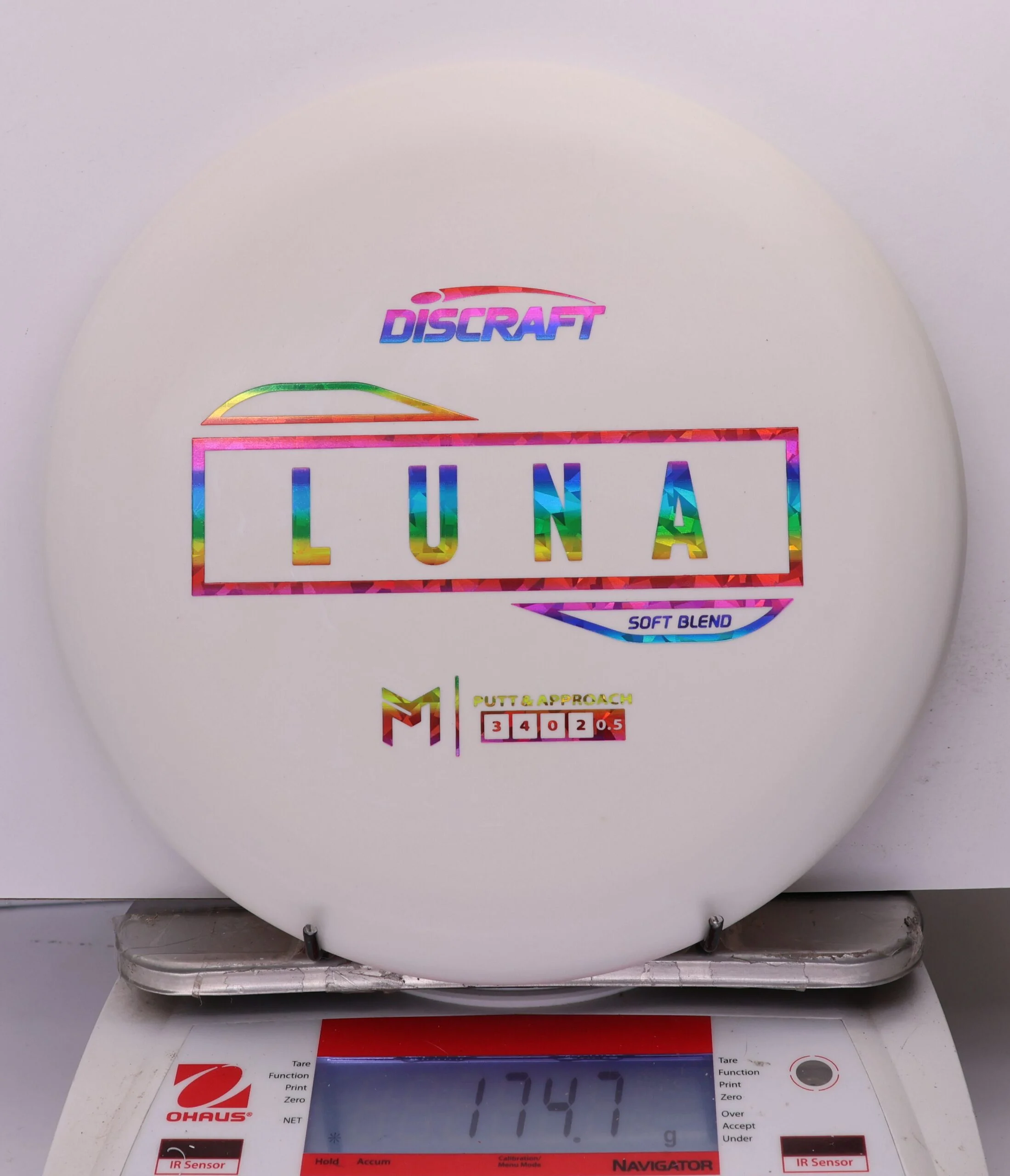 1016502 Putter Line Soft Luna, Paul McBeth - #260 White, 175
