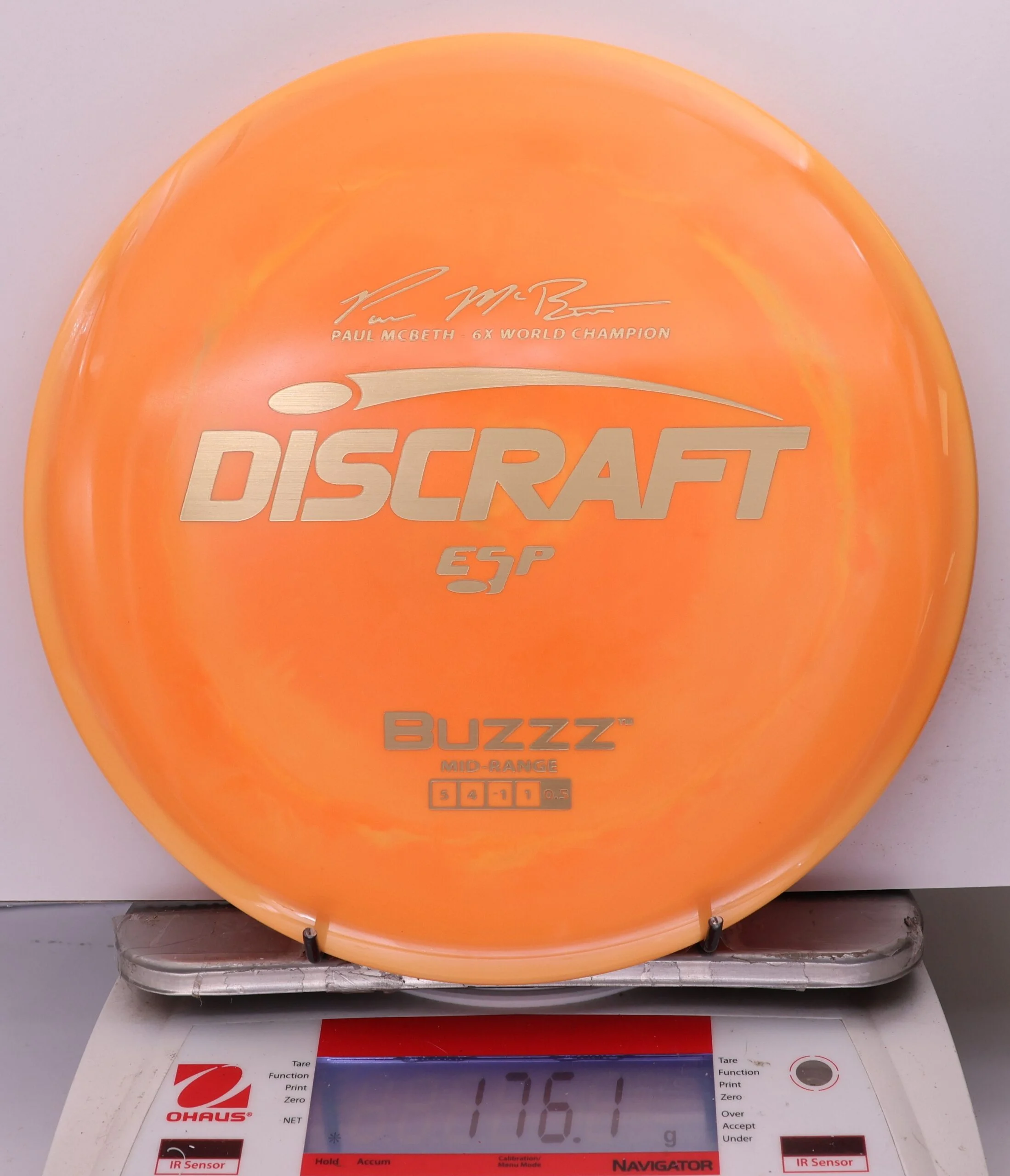 1016523 ESP Buzzz, Paul McBeth 6X - #258 Orange, 176