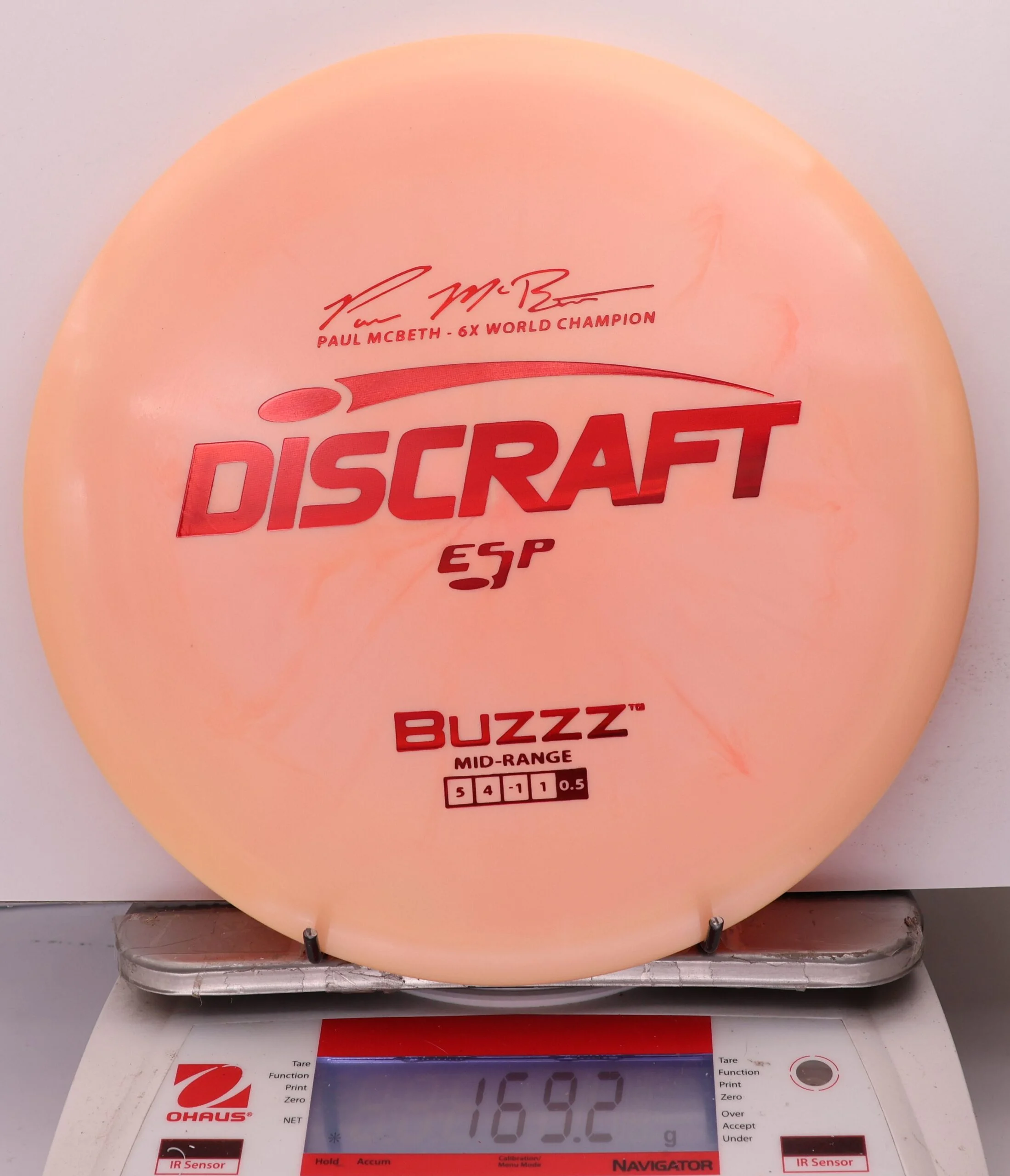 1016533 ESP Buzzz, Paul McBeth 6X - #263 Peach, 169