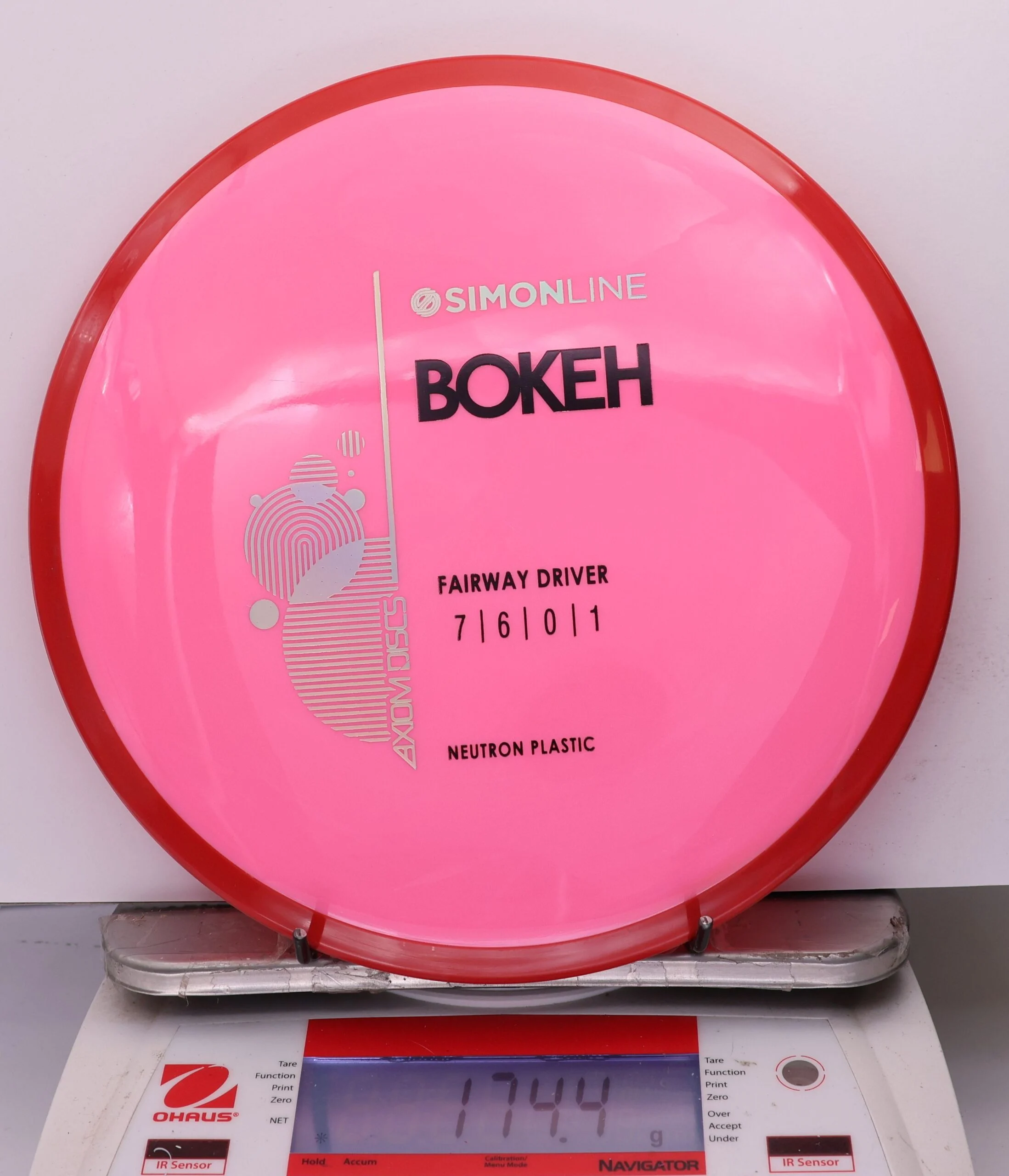 1016610 Simon Line Neutron Bokeh - #04 Red-Pink, 174