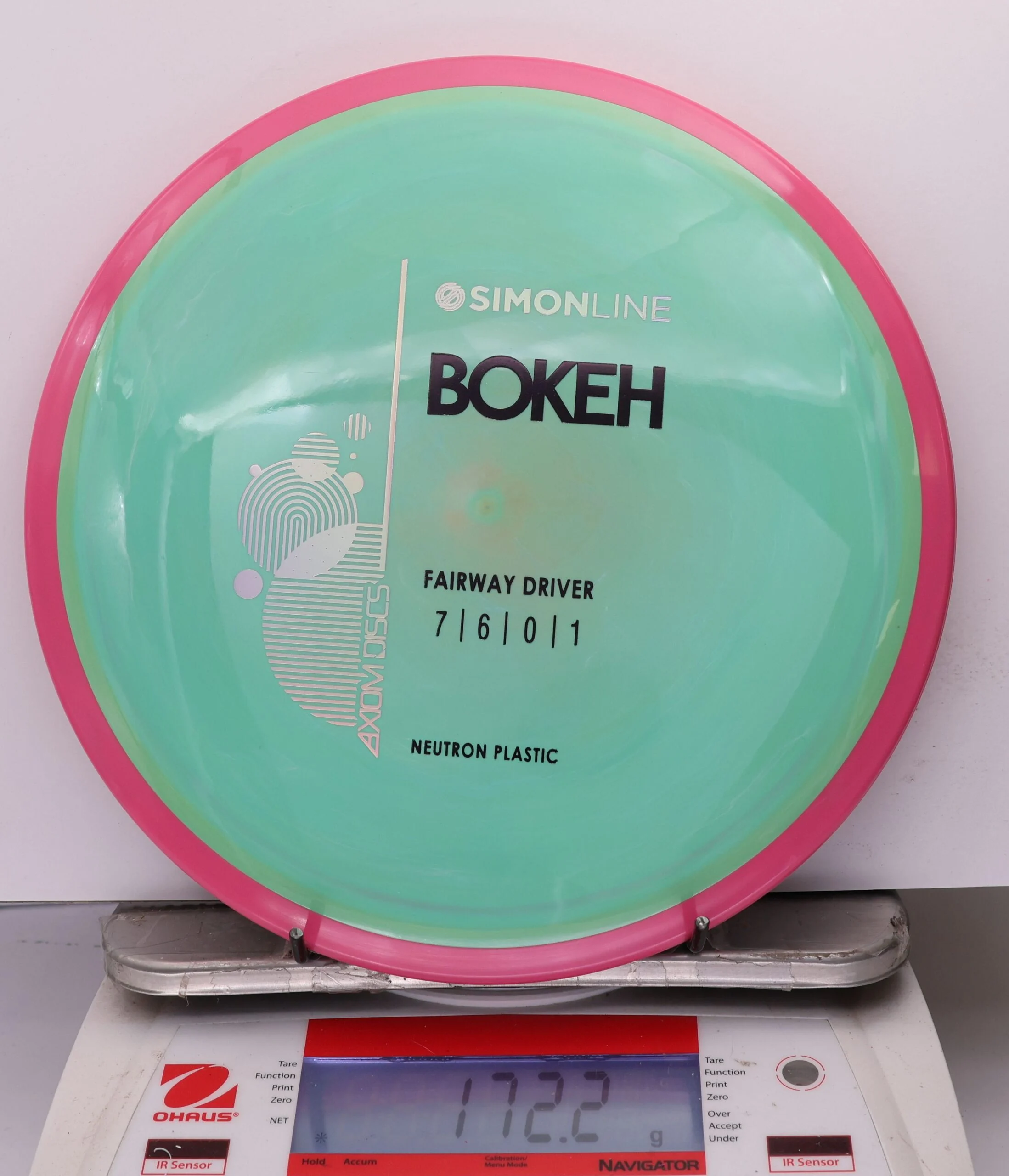 1016618 Simon Line Neutron Bokeh - #06 Pink-LtGreen, 172