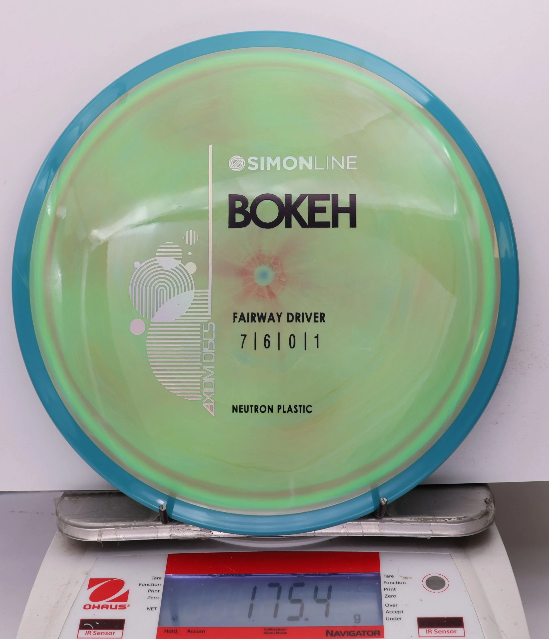 1016619 Simon Line Neutron Bokeh - #07 Blue-LtGreen, 175