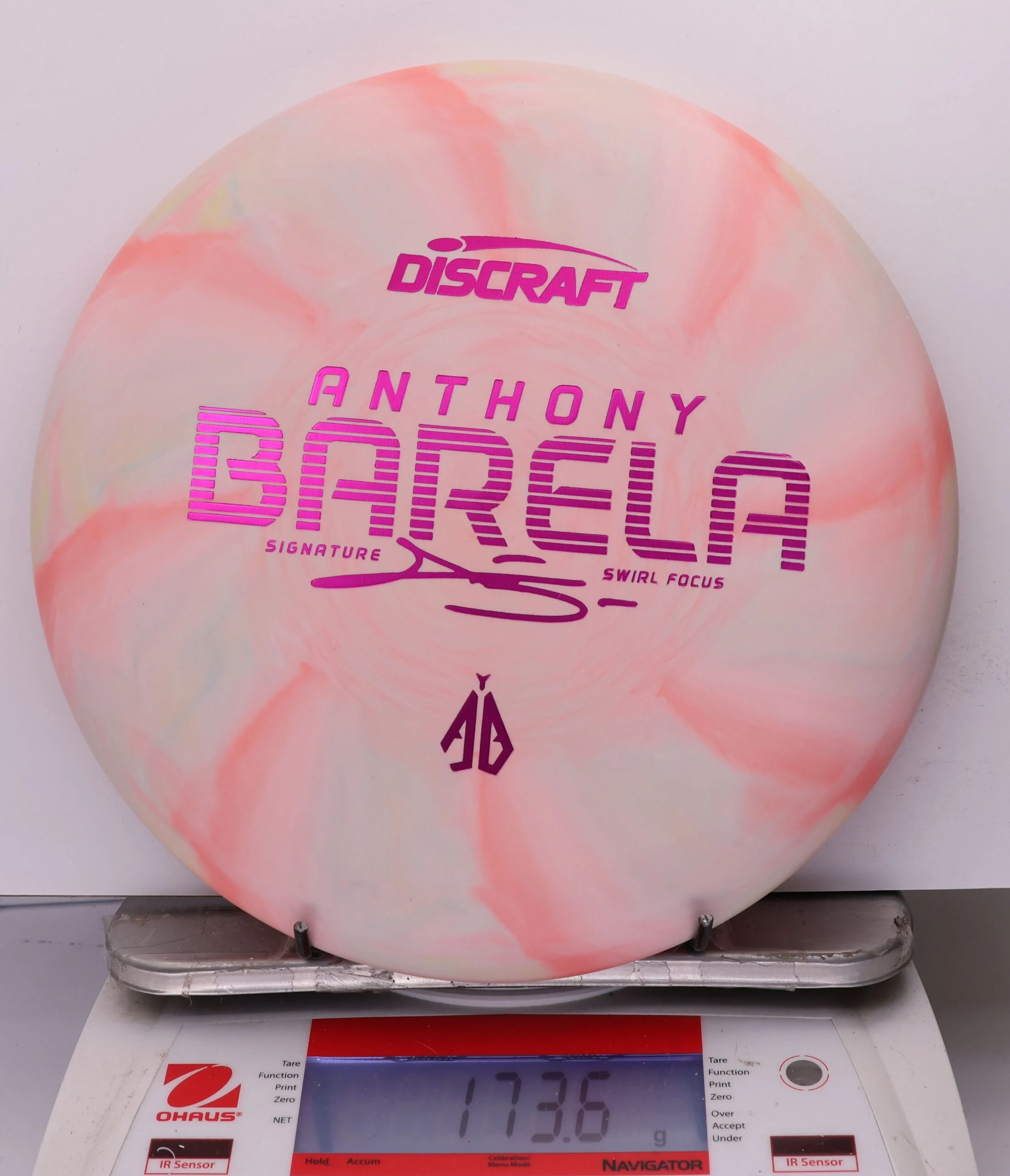 1016670 Crazy Tuff Swirl Focus, Anthony Barela - #84 PeachWhite, 174