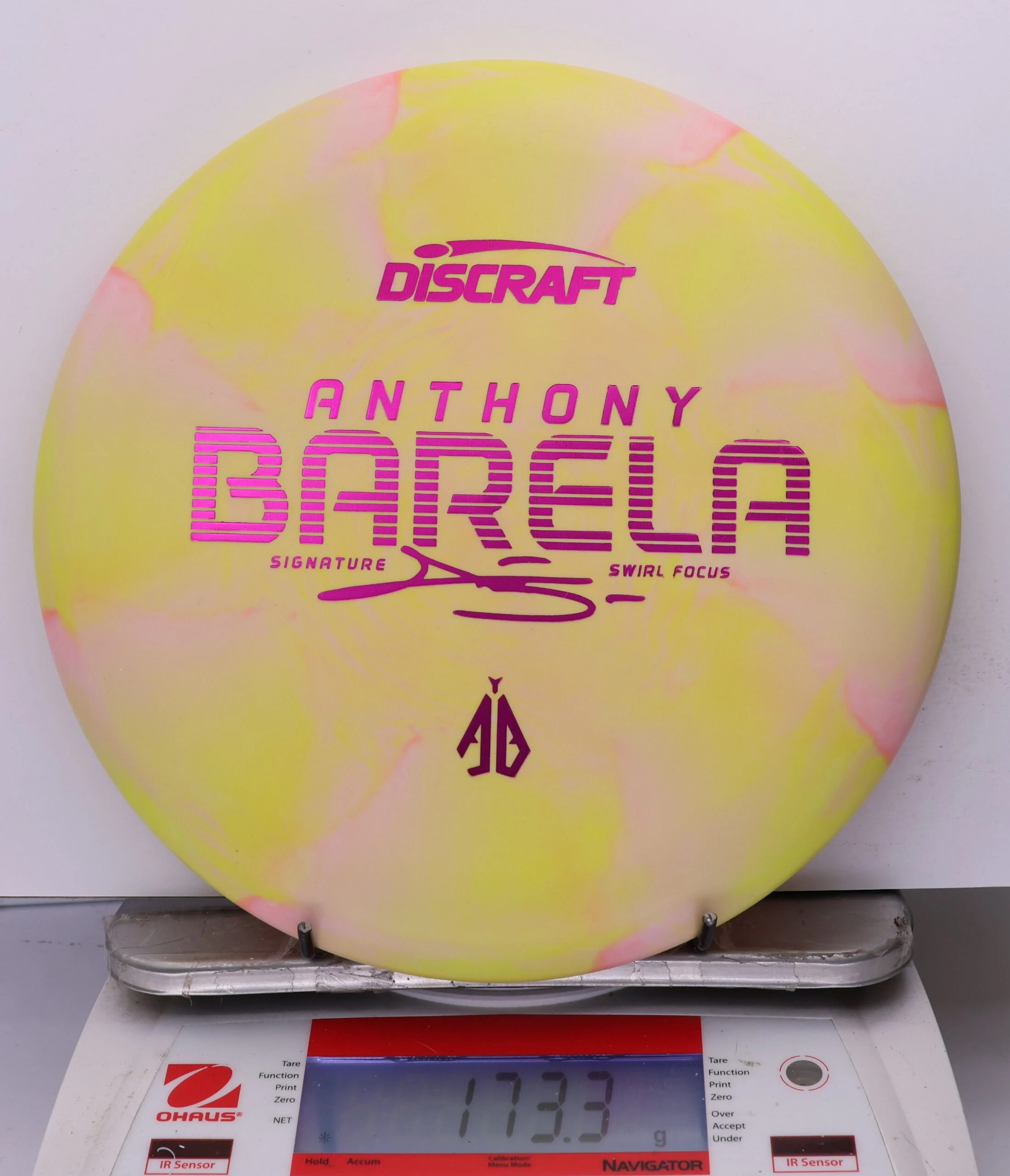 1016682 Crazy Tuff Swirl Focus, Anthony Barela - #87 YellowPink, 173