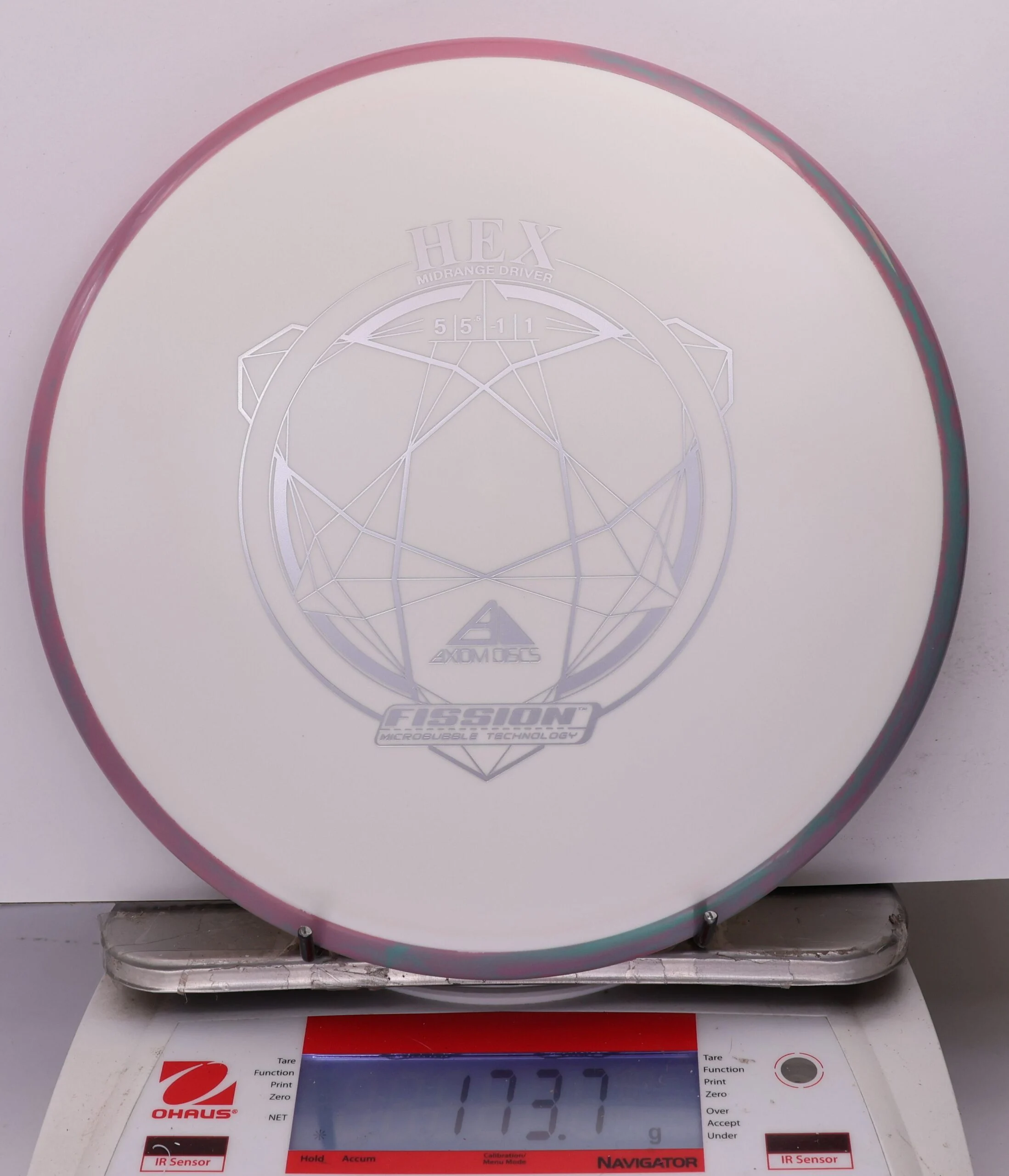 1016706 Fission Hex - #11 MauveGreen-White, 174