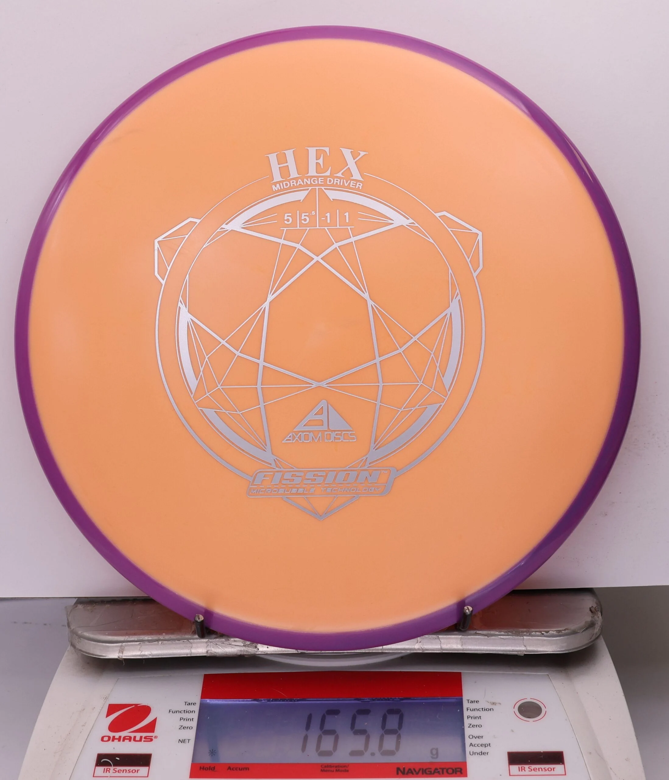 1016719 Fission Hex - #19 Purple-Orange, 166