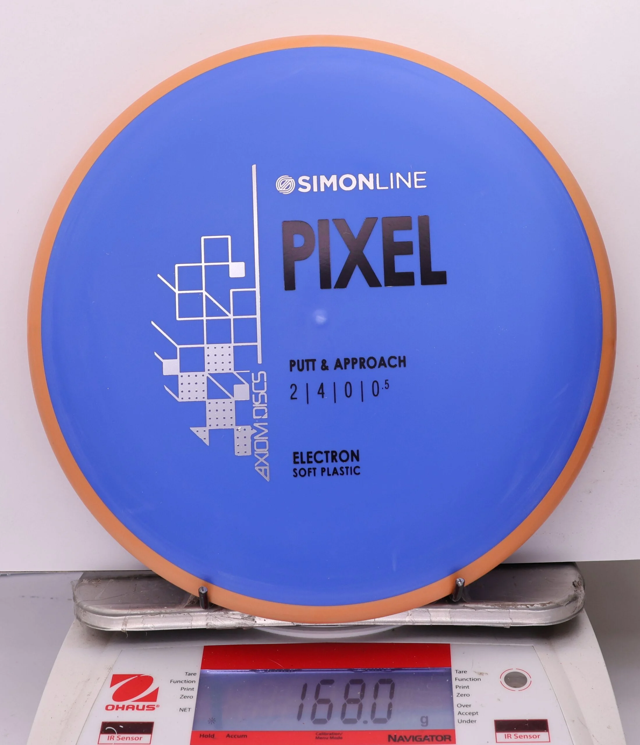 1016738 Simon Line Electron Soft Pixel - #50 Orange-Blue, 168