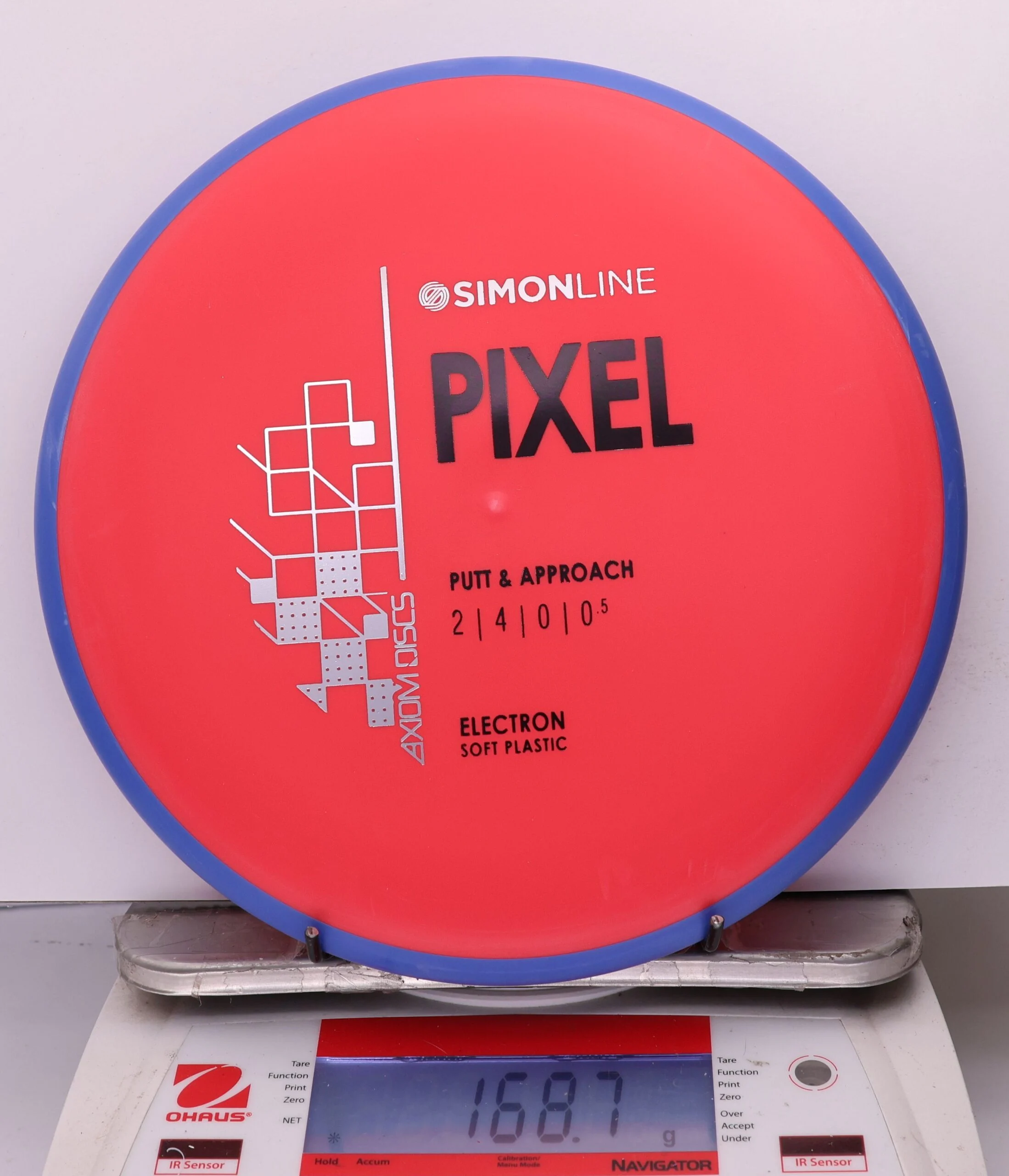 1016747 Simon Line Electron Soft Pixel - #54 Blue-Red, 169