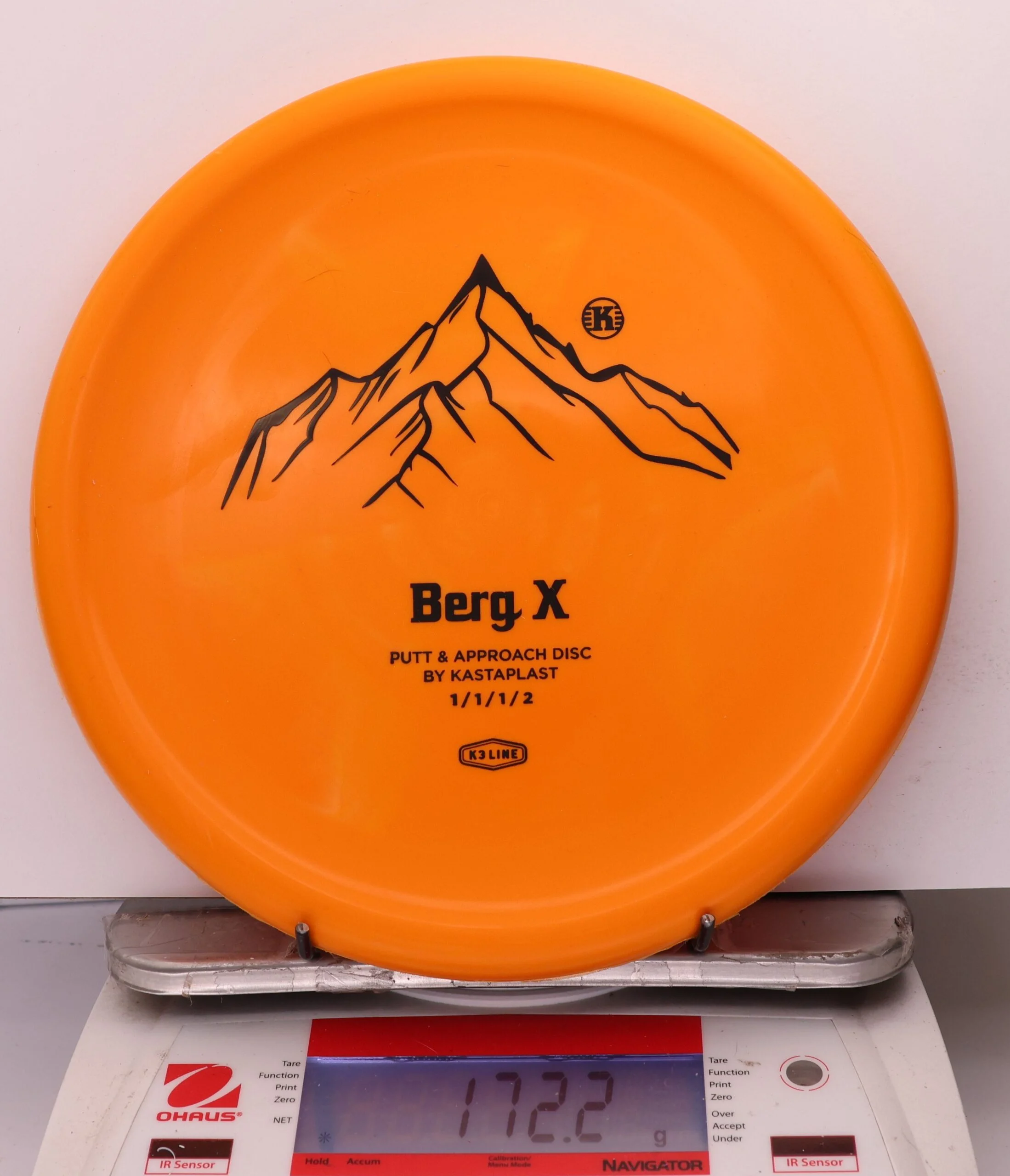 1017037 K3 Berg X - #236 Orange, 172