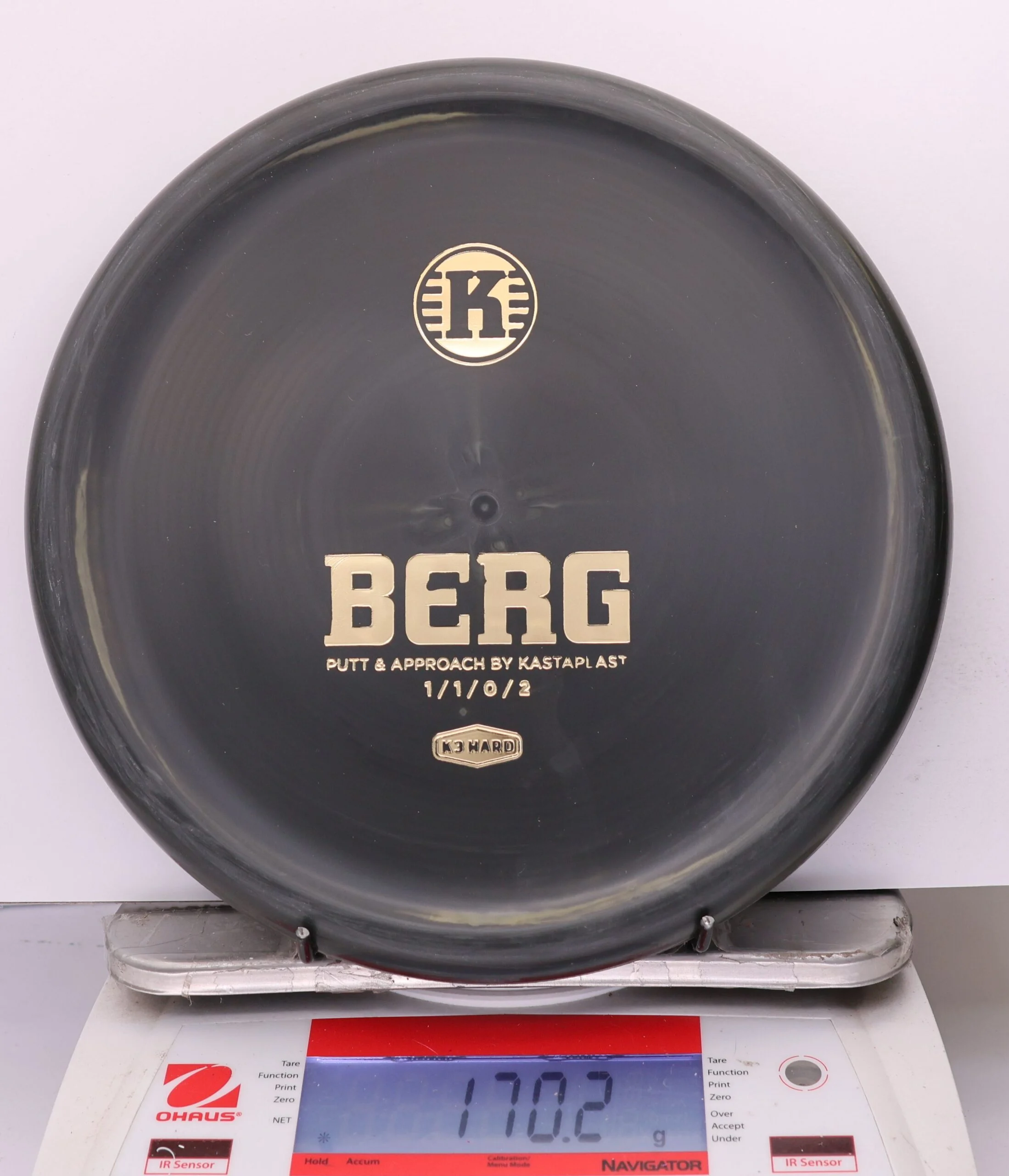 1017056 K3 Hard Berg - #238 Black, 170