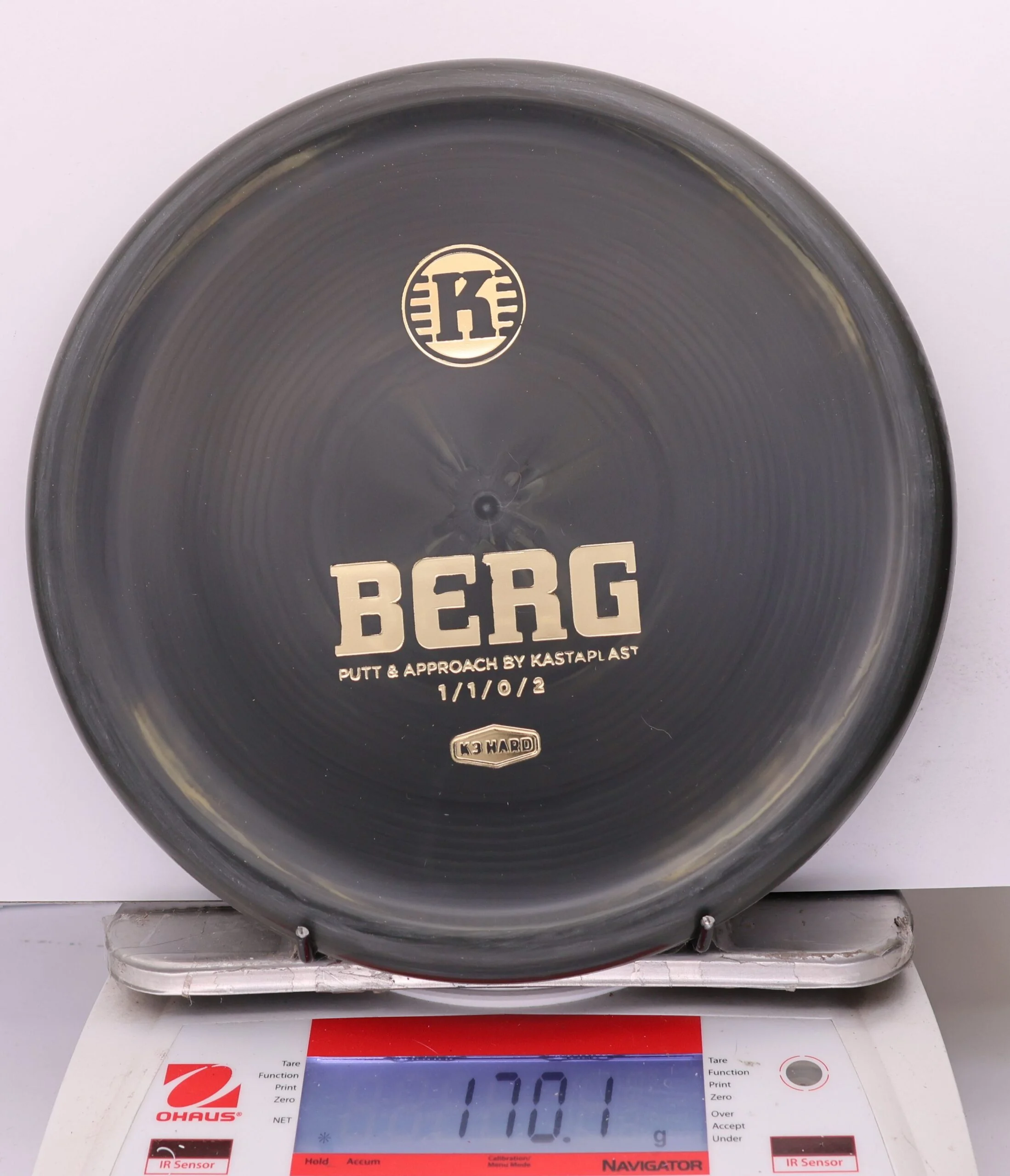 1017057 K3 Hard Berg - #239 Black, 170