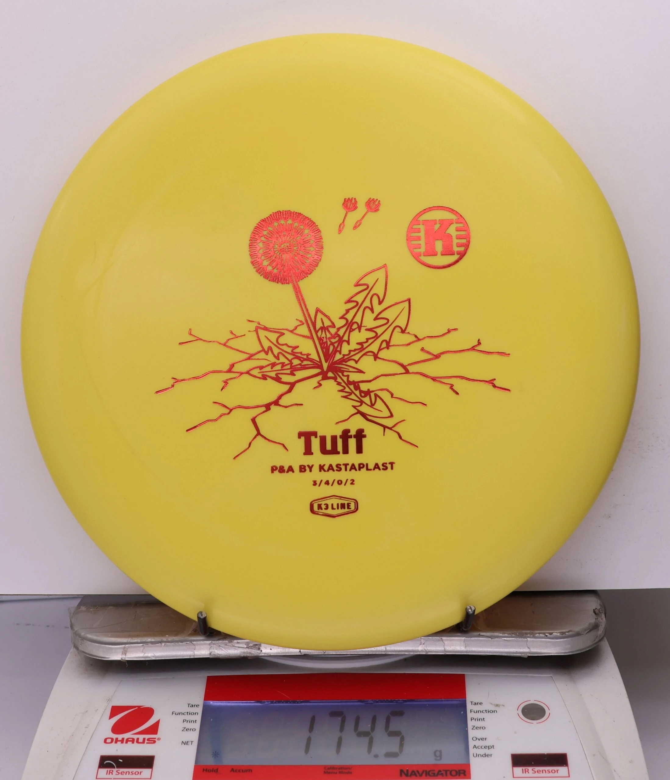 1017069 K3 Tuff - #239 Yellow, 175