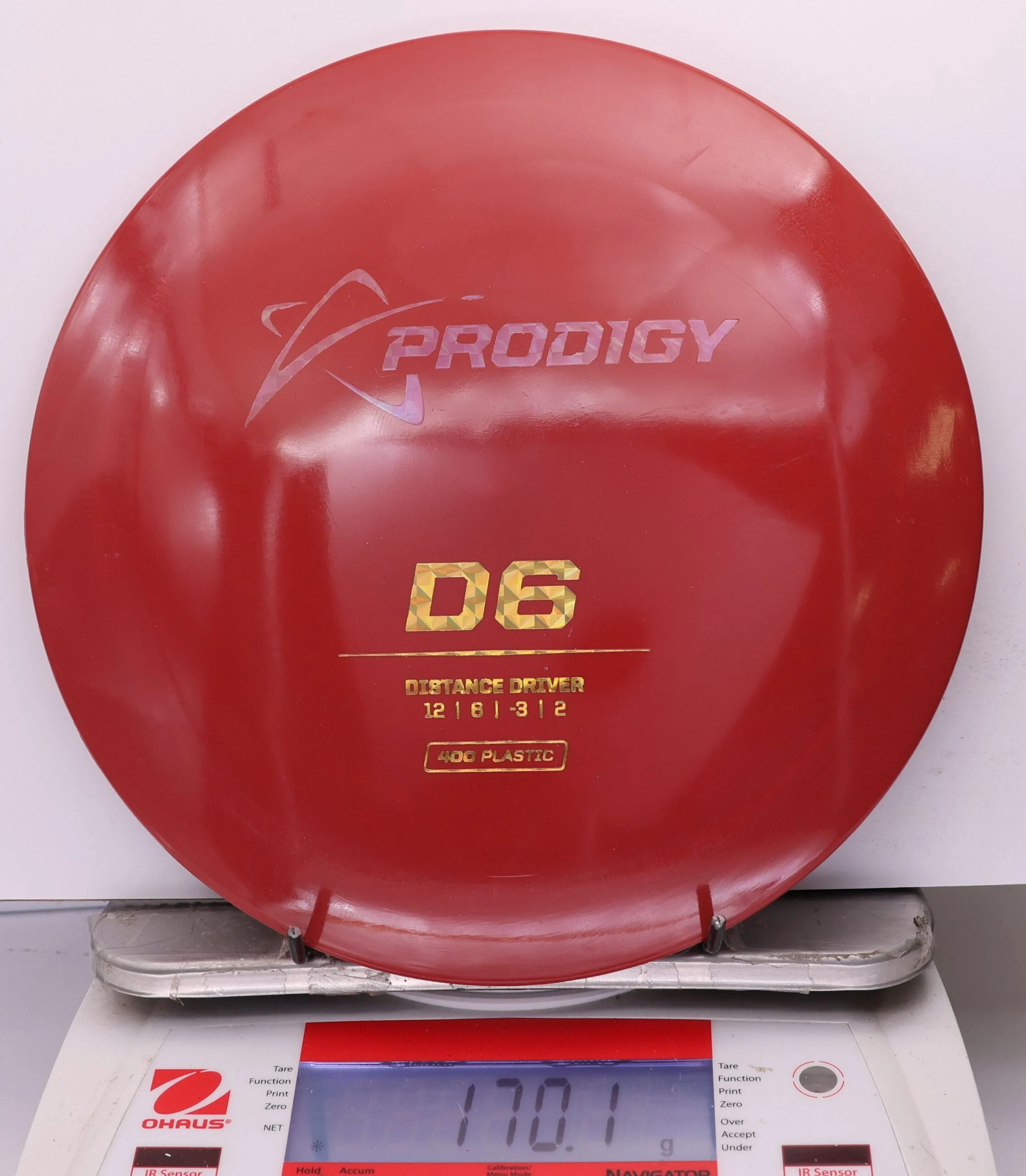1018530 Prodigy D6, 400 - #266 Red, 170