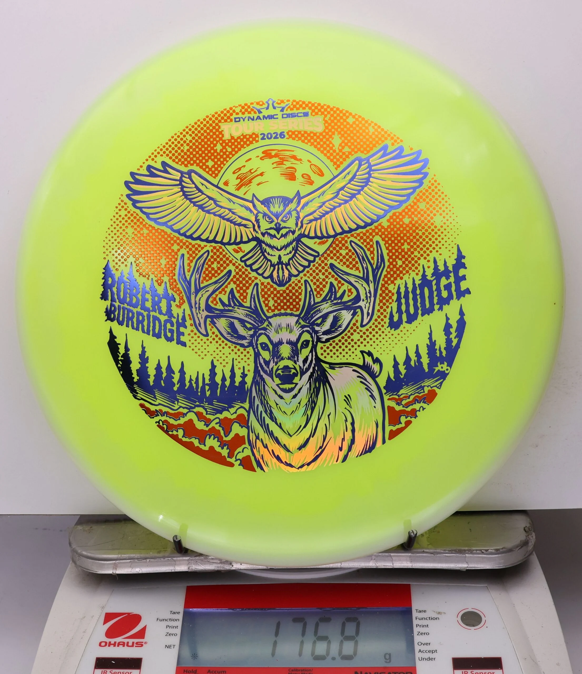 1019537 Lucid X Moonshine Orbit Judge, Robert Burridge 2026 Team Series - #05 White-NYellow, 177