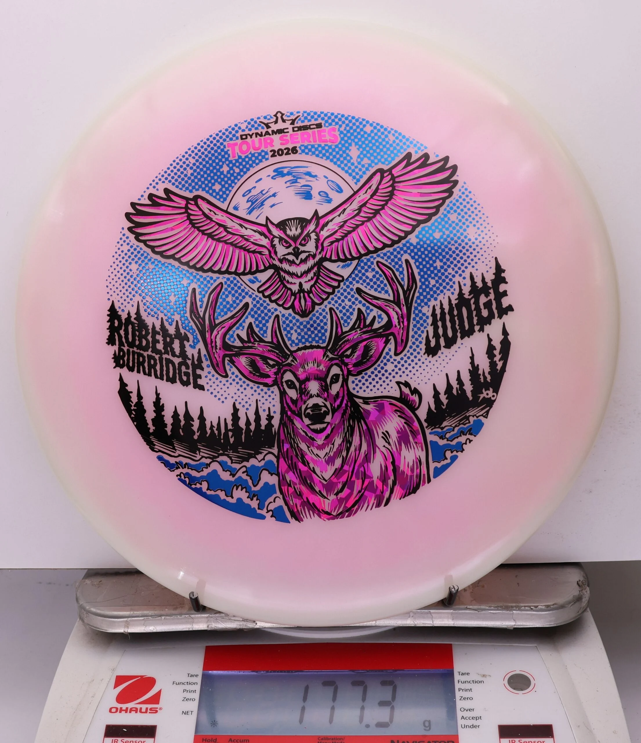 1019574 Lucid X Moonshine Orbit Judge, Robert Burridge 2026 Team Series - #12 White-Pink, 177