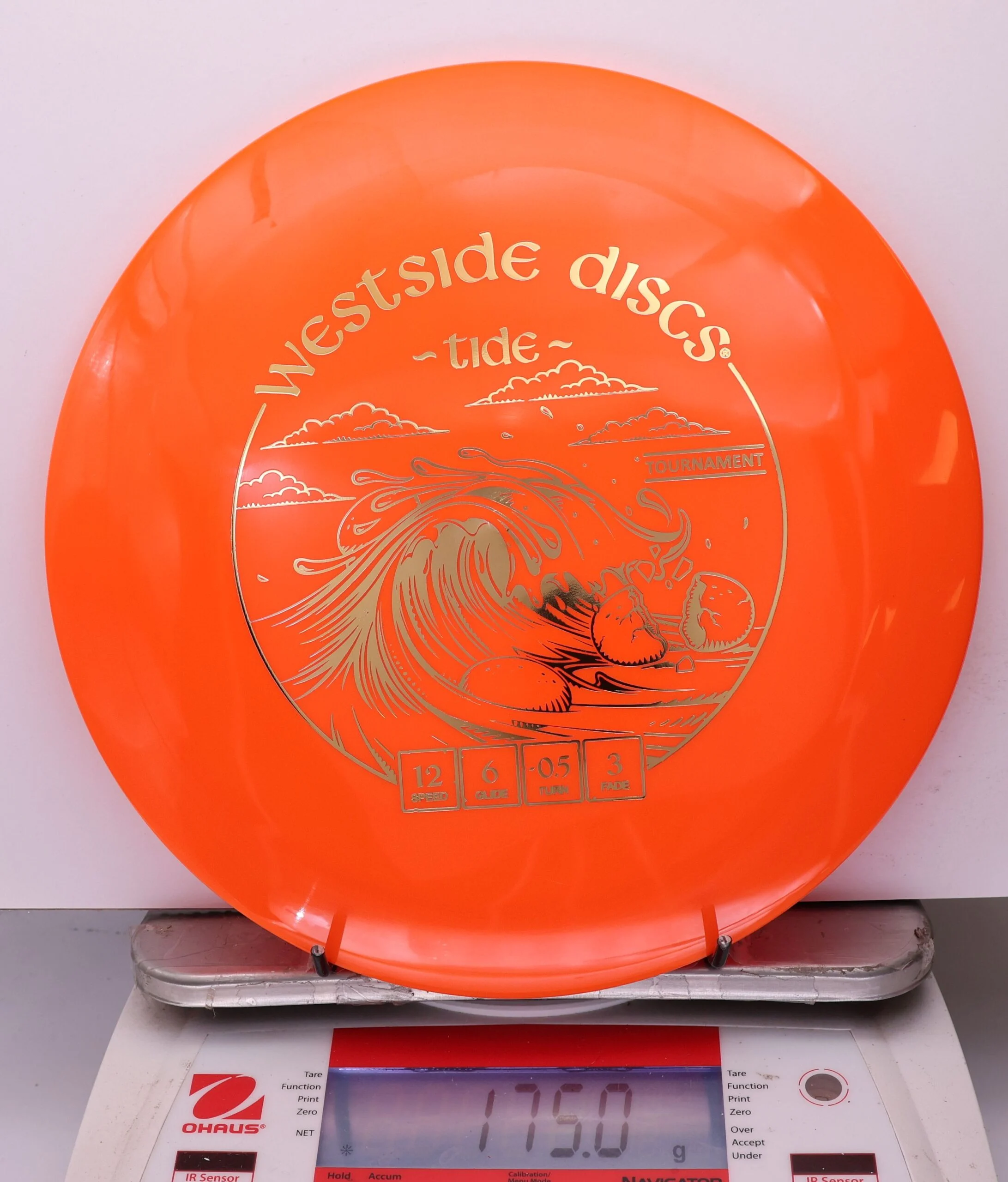 1019892 Tournament Tide - #10 Orange, 175