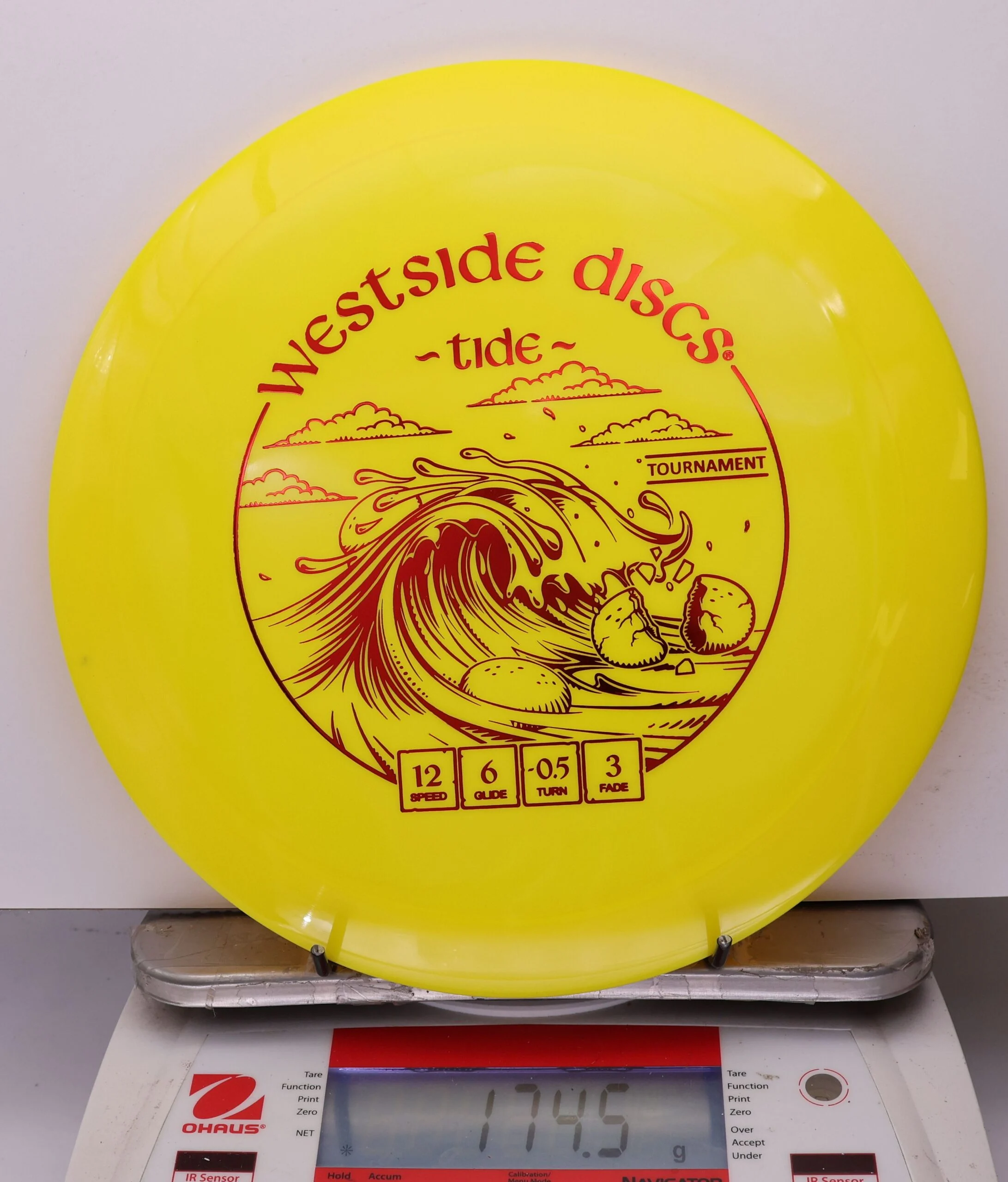 1019921 Tournament Tide - #15 Yellow, 175