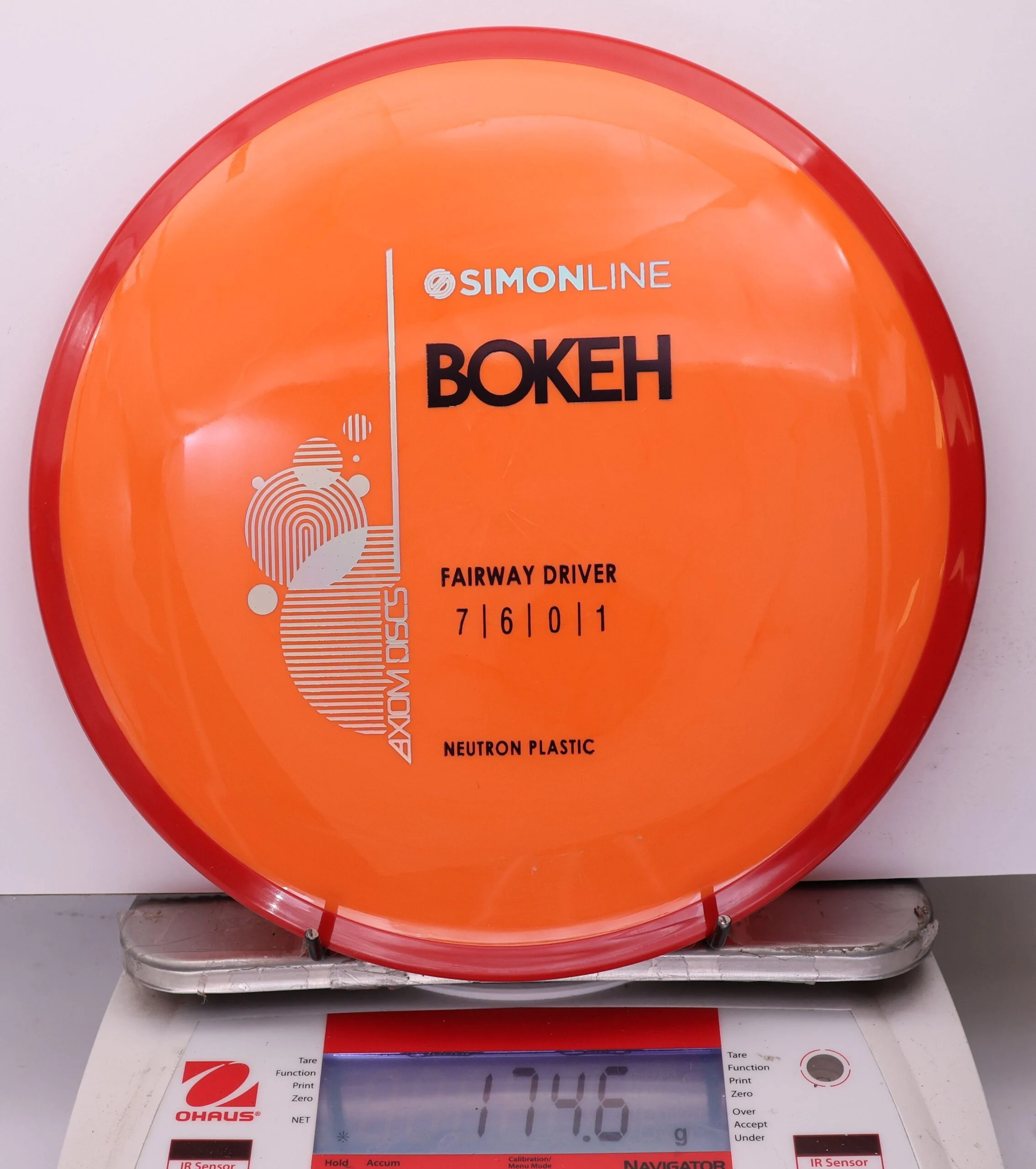 1021615 Simon Line Neutron Bokeh - #68 Red-Orange, 175