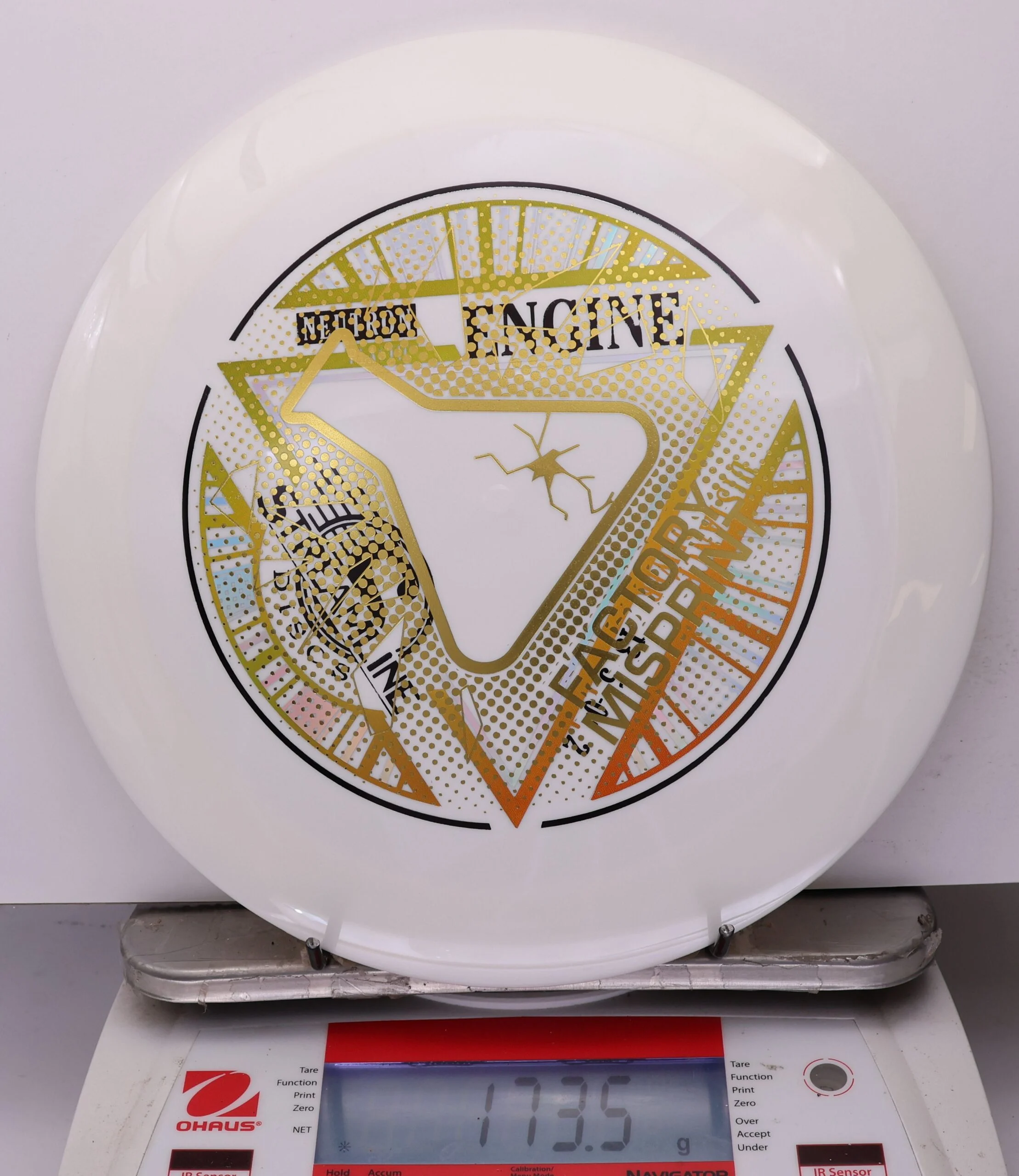 1021801 X-Out Neutron Engine - #24 White, 174