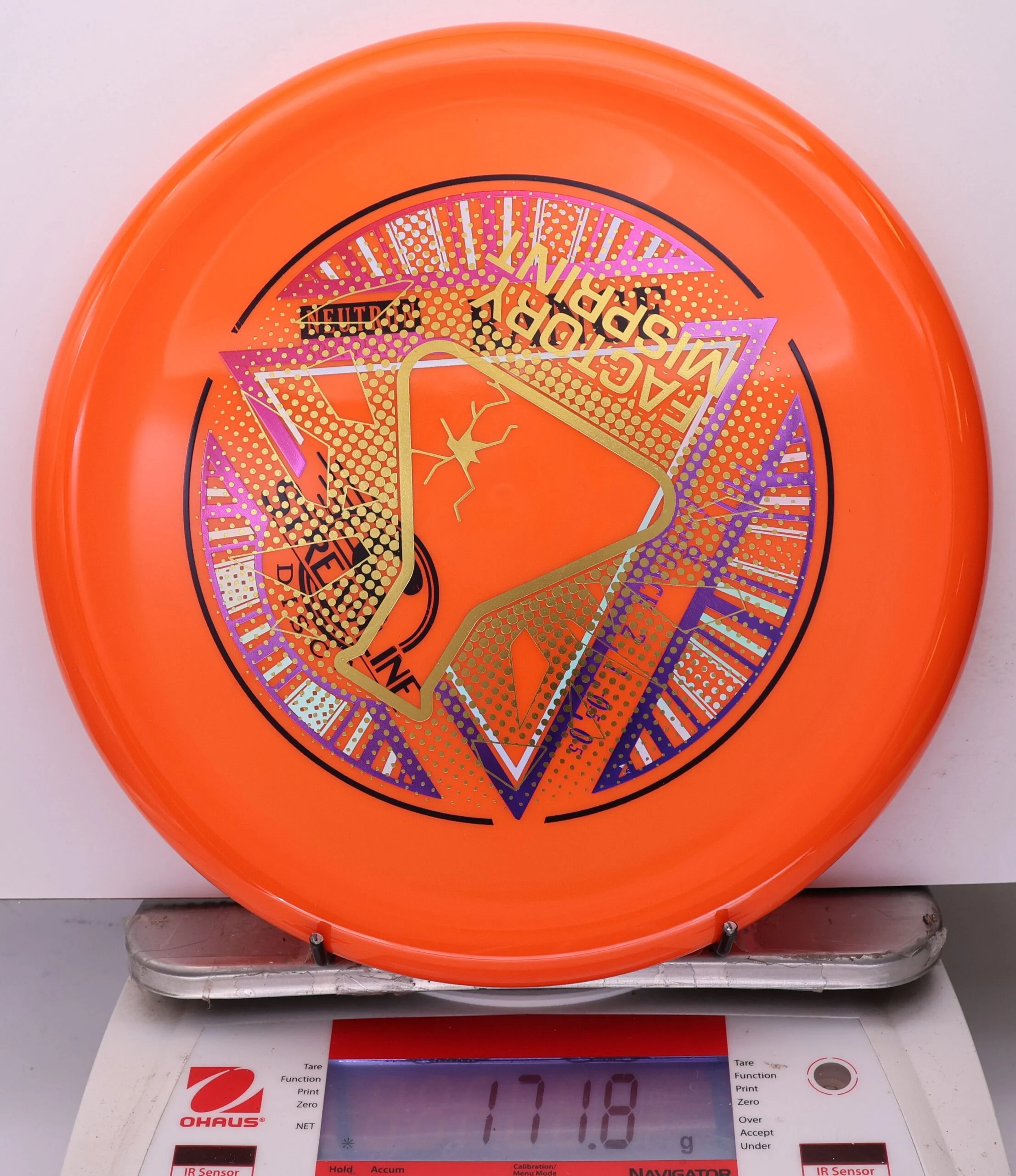 1022219 X-Out Neutron Soft Range - #09 Orange, 172